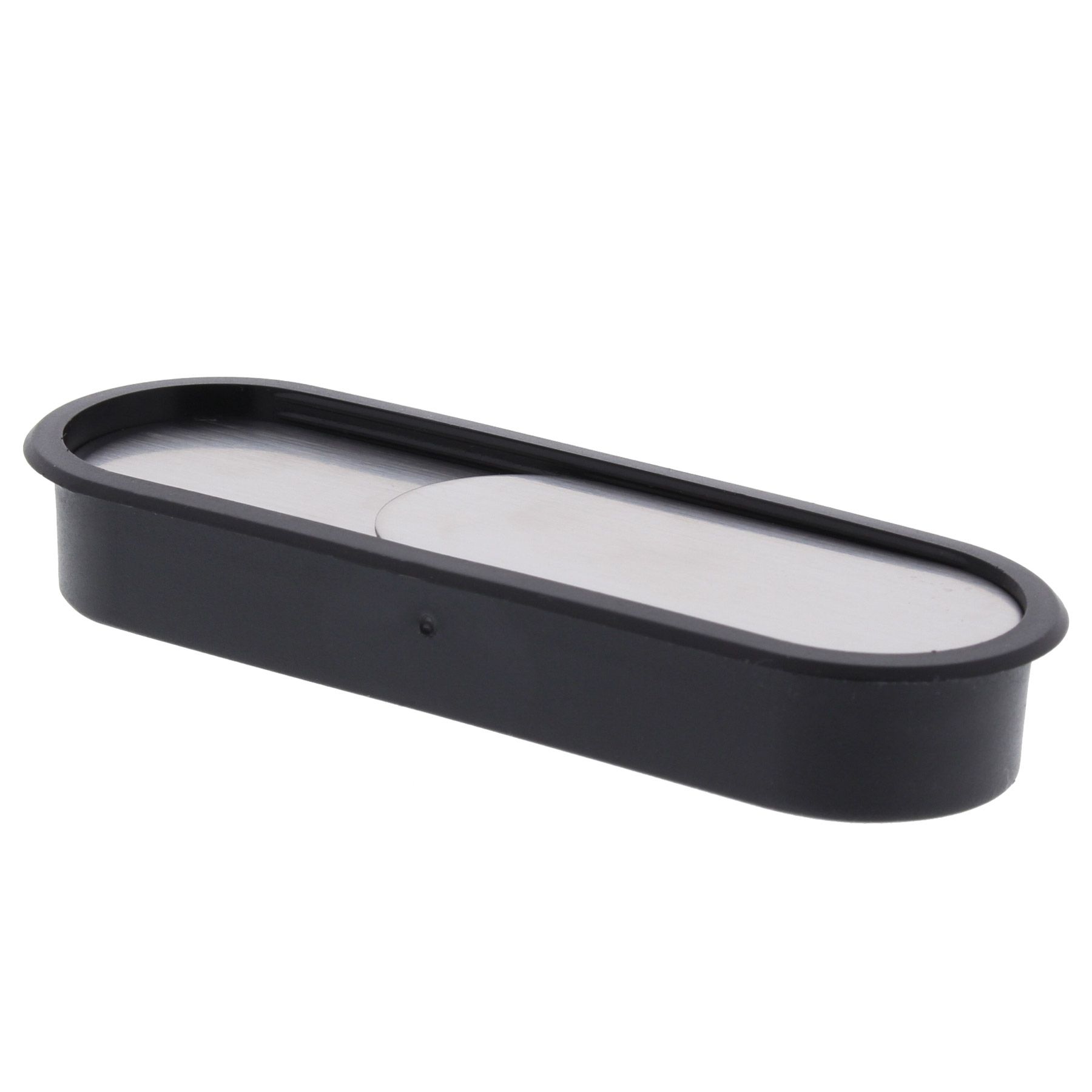 ToniTec Kabeldurchlass Kabeldose Kabeldurchführung Kunststoff Edelstahl 38x110 mm