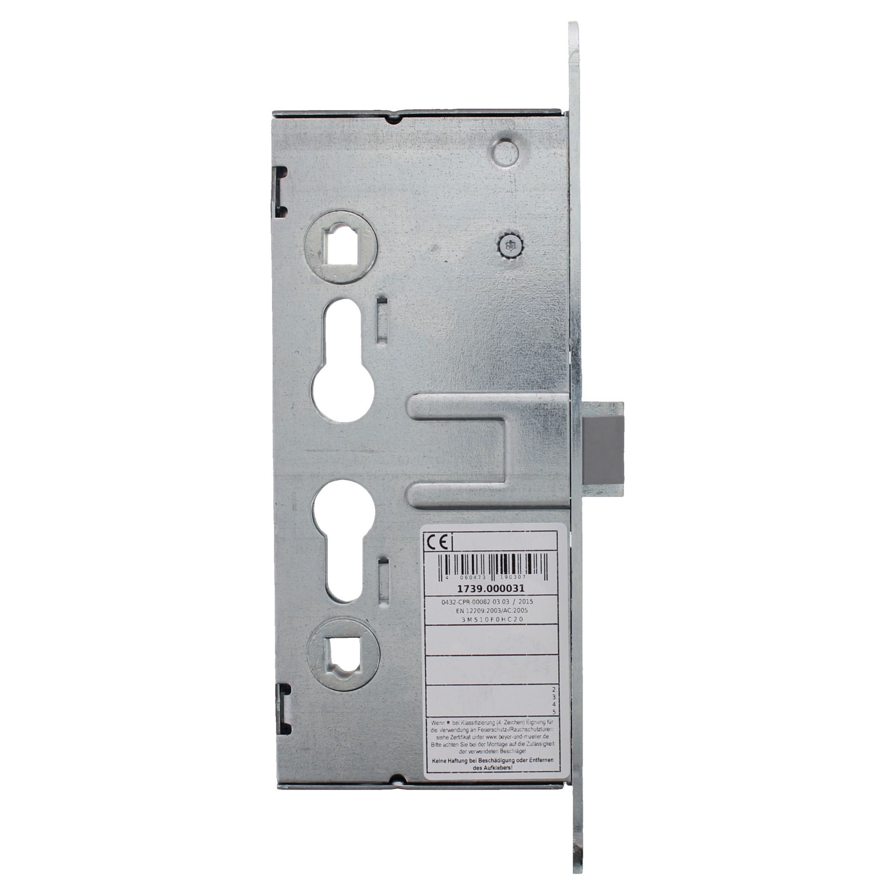 ABUS Einsteckschloss für Feuerschutztüren EFS65, Postfach