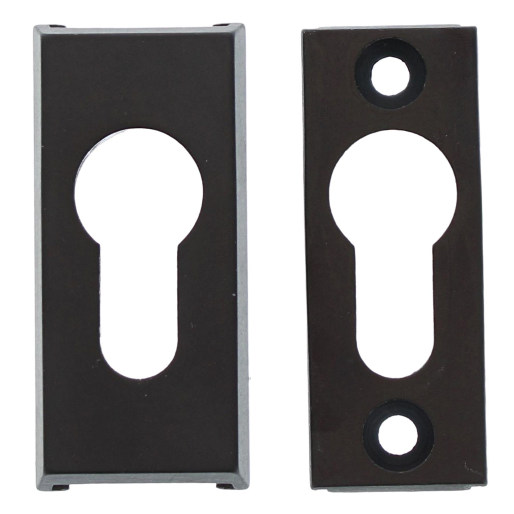 HUECK HARTMANN Schieberosette Schutzrosette Schwarz 9mm, B7 1747320, Griff, Elektronik, Sprecher