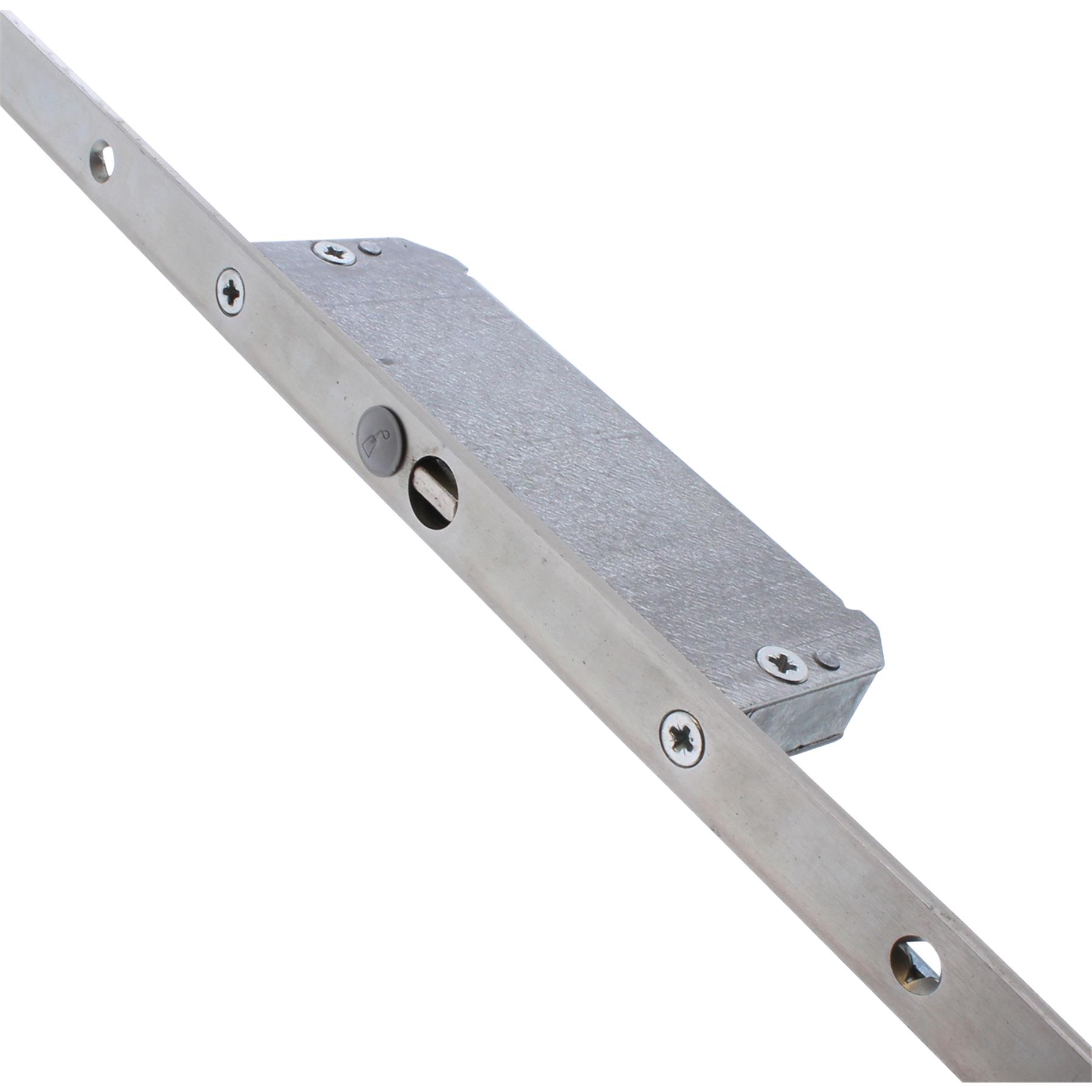 greenteQ Mehrfachverriegelung Flachstulp 16 mm 45/92/8 mm PZ Bolzen 2 DB verzinkt MSB56124GA, Handlauf, Aluminium, Rasiermesser, Waffe, Klammer