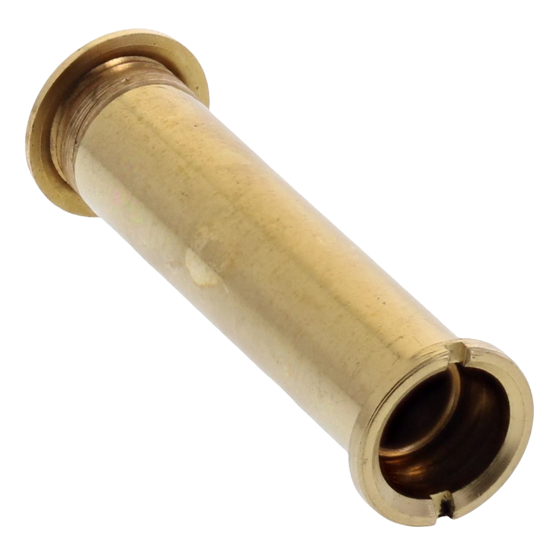 ToniTec Türspion Spion 12 mm vermessingt 60-85 mm, Bronze, Rauchrohr, Bronze, Rauchrohr