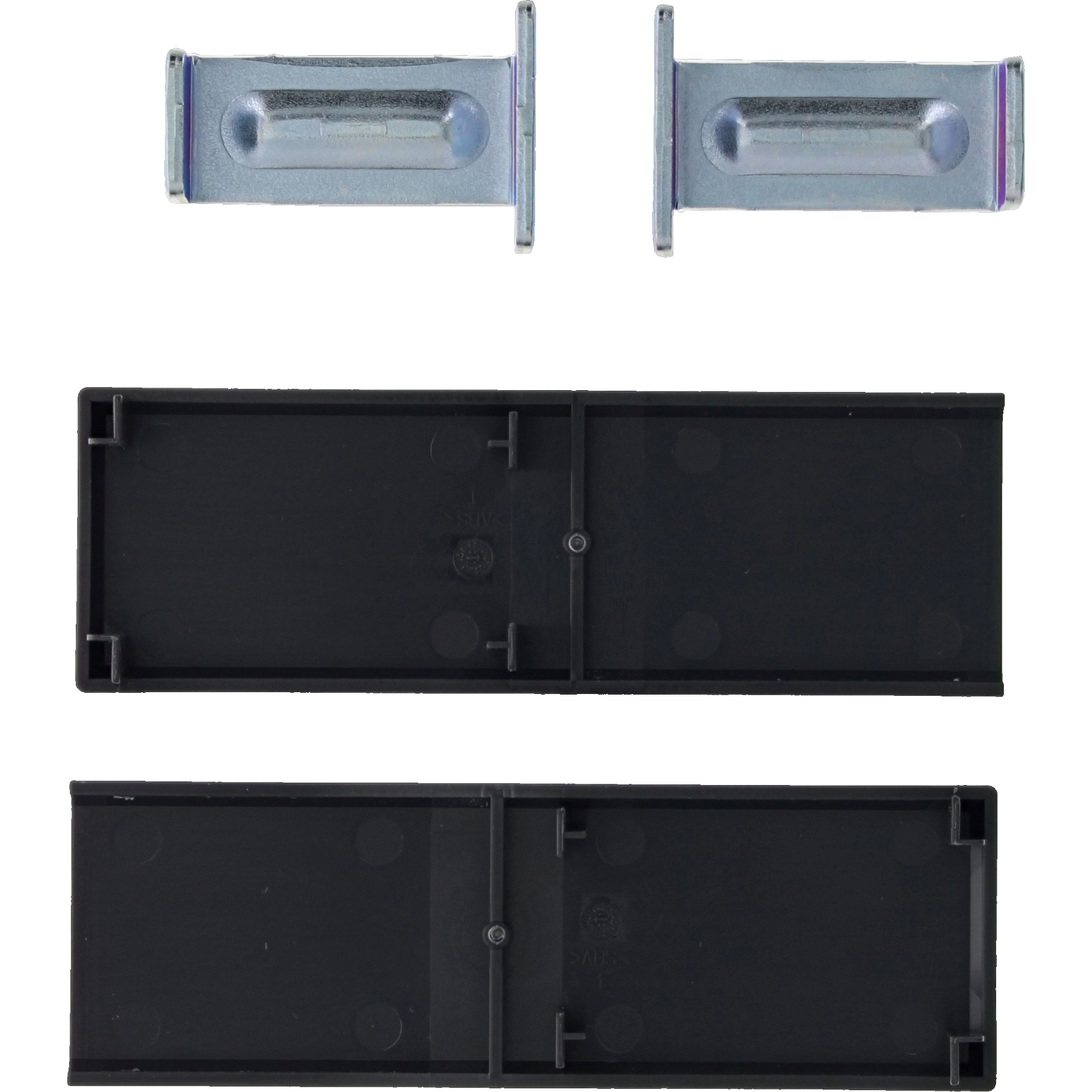 Hawa Porta 60/100 HMD Endkappen Set, 95mm, Anthrazit, Schublade, Mobiliar