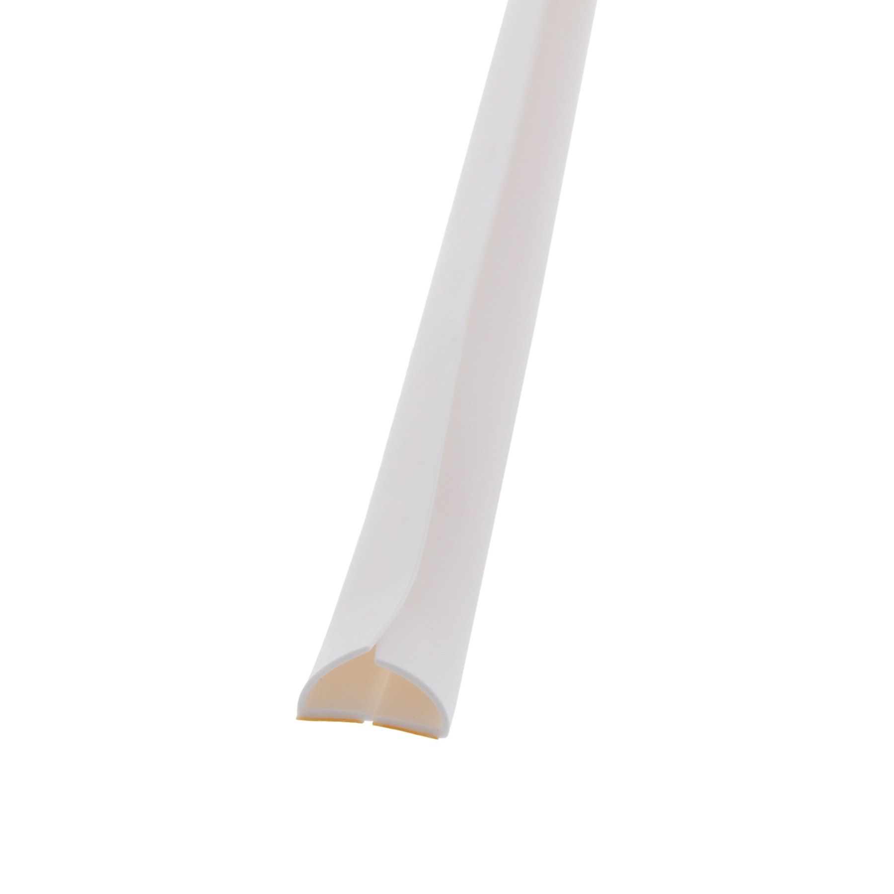 Silikondichtung Fensterdichtung Türdichtung selbstklebend a 25 m Weiß V-Profil