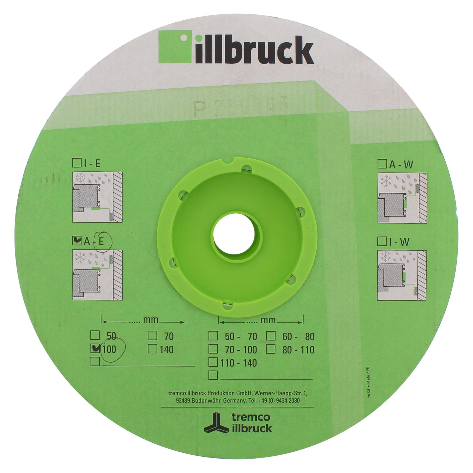 illbruck ME501 TwinAktiv HI E100 ohne Butyl+SK20 50 m 311661, Disk, Dvd