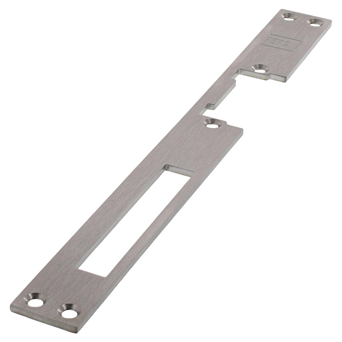 FEPS Lock Flachschließblech universal FE-RS009 Türschliessblech Edelstahl für Standard Türöffner, Klammer