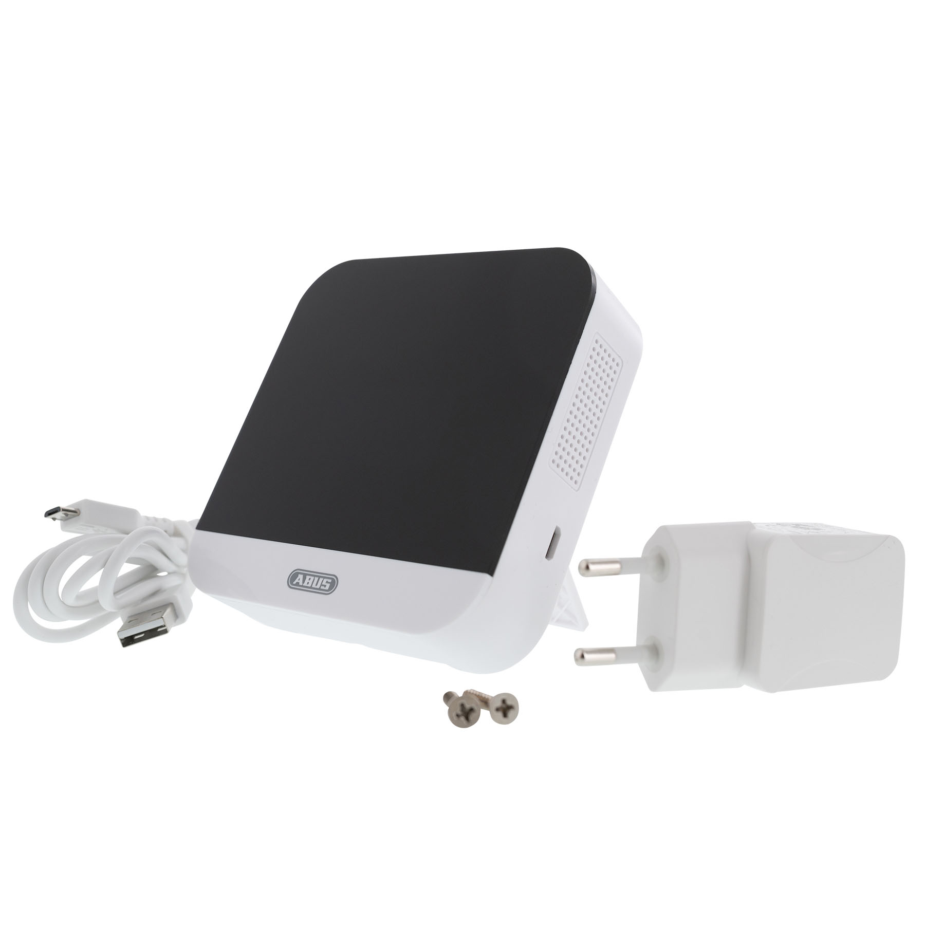 ABUS Airsecure CO2 Warnmelder CO2 Messgerät CO2WM110, Adapter, Elektronik