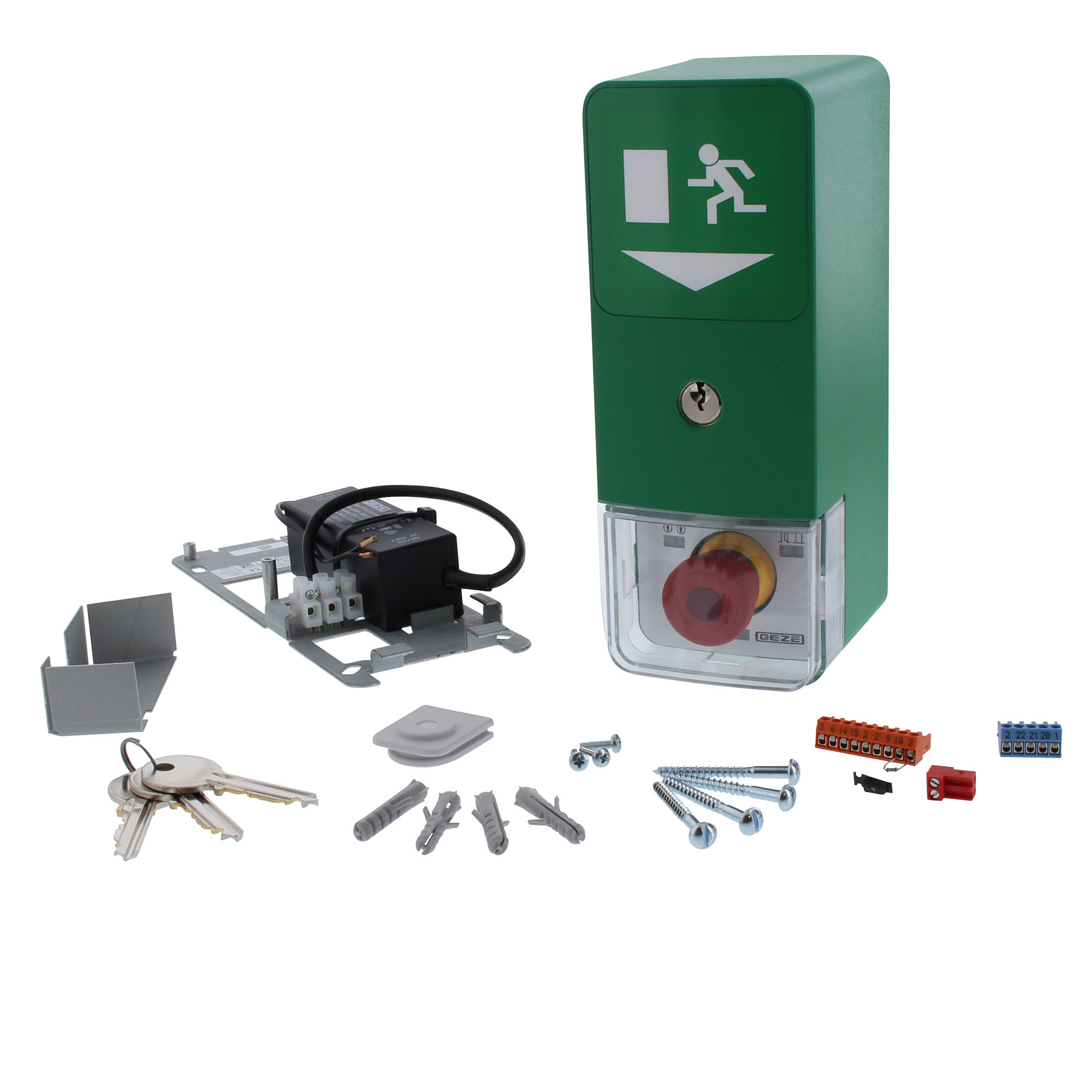 GEZE Türzentrale TZ 300 SN AP 24VDC Türwächter 545139