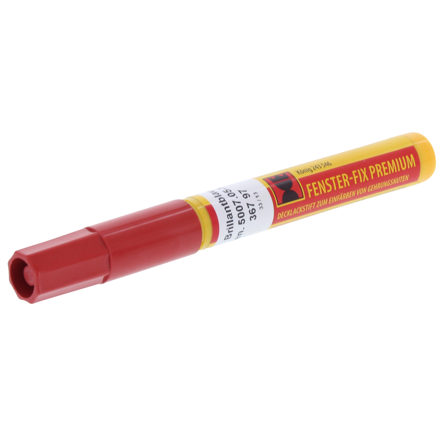 Heinrich König Fenster-Fix PREMIUM Stift Ren 5007.05-167 Brillantblau 243546036797, Dynamit, Waffe