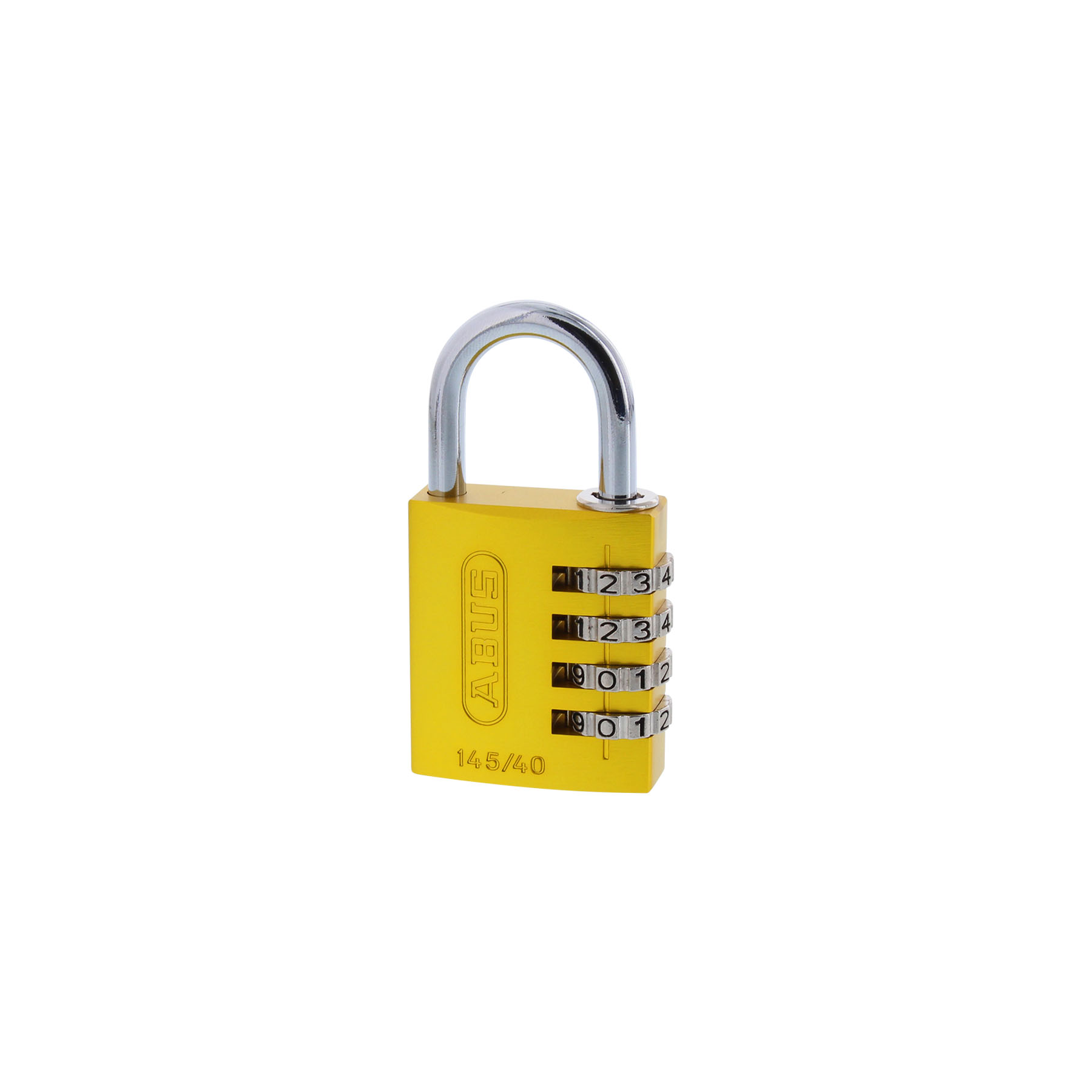 ABUS Zahlenschloss 145/40 gelb Lock-Tag, Sperren