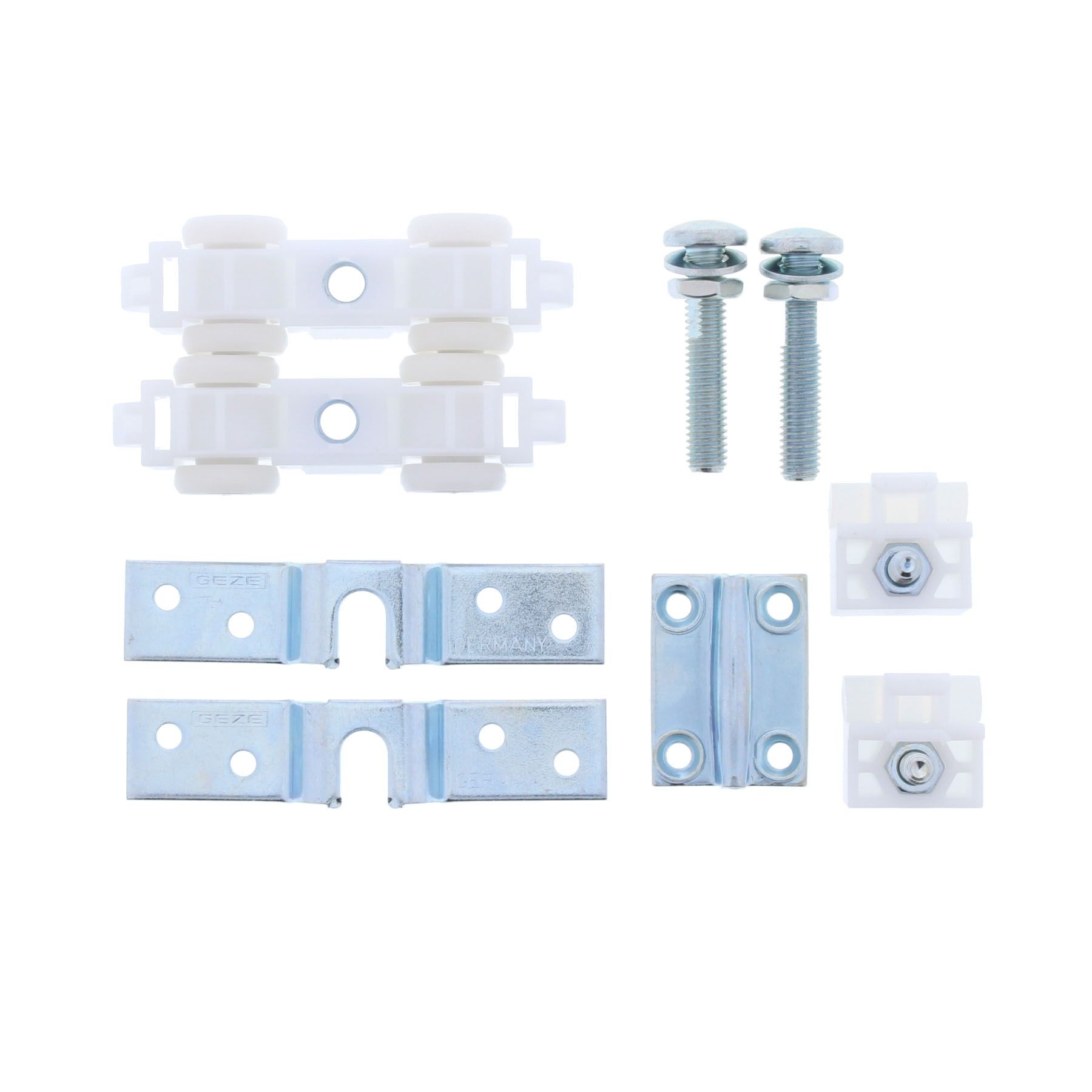 GEZE Rollan 40 NT Zubehörset ohne Wandbefefestigungswinkel, Maschine, Schraube