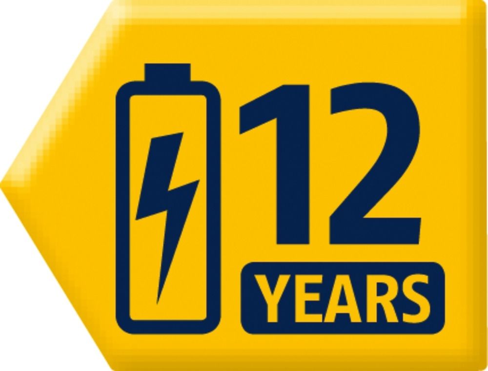 ABUS Rauchwarnmelder Rauchmelder mit Hitzewarnfunktion RWM 250, Schild, Symbol, Straßenschild