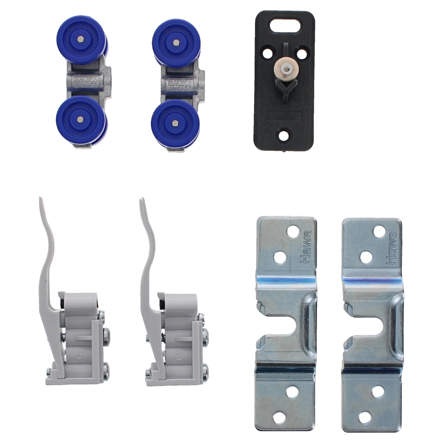 Hawa Porta 60 H Türbeschlag für 1 Schiebetür