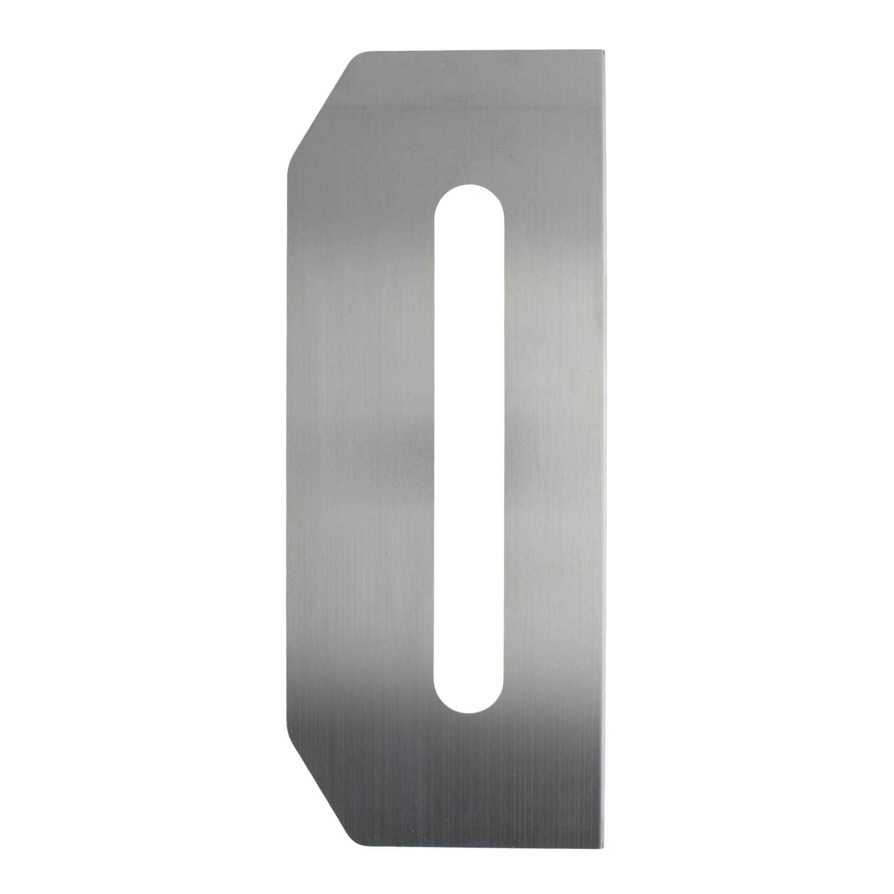 FEPS Lock Tür Schonblech universal FE-RS008 Edelstahl gebürstet, Zahl, Symbol, Text