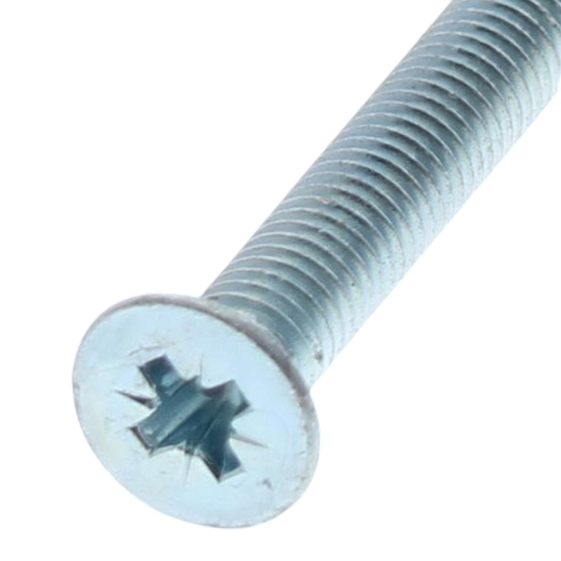 ToniTec® Fenstergriffschraube Olivenschraube M5x45 mm Senkkopf Phillips, Maschine, Schraube