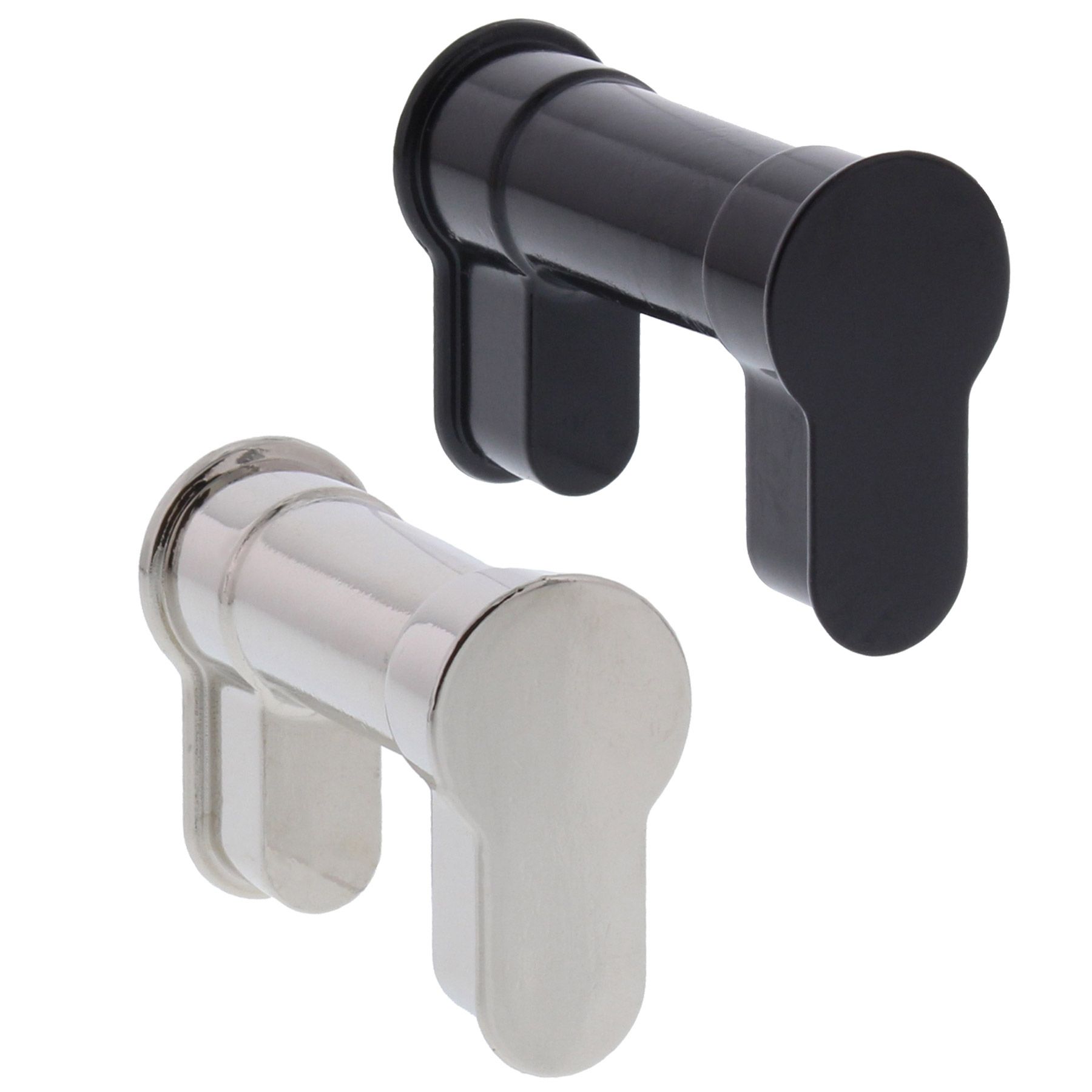 EASYBLIND Blindzylinder TS 50-76 mm universell verstellbar Schwarz, Sinken, Waschbeckenhahn, Griff, Fön, Wasserhahn, Sinken, Waschbeckenhahn, Griff, Fön, Wasserhahn