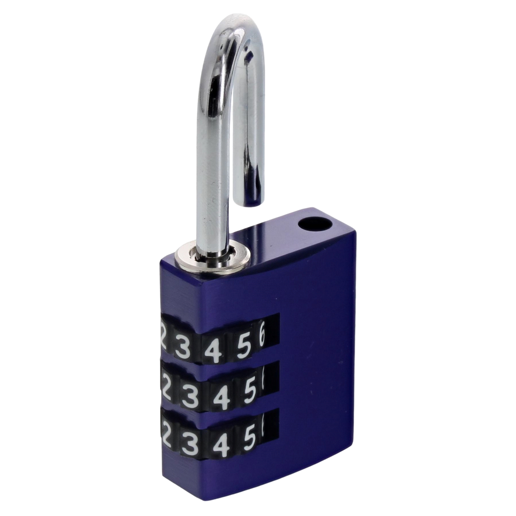 Abus Hangschloss 144/30 lila Lock-Tag, Sperren, Kombinationsschloss