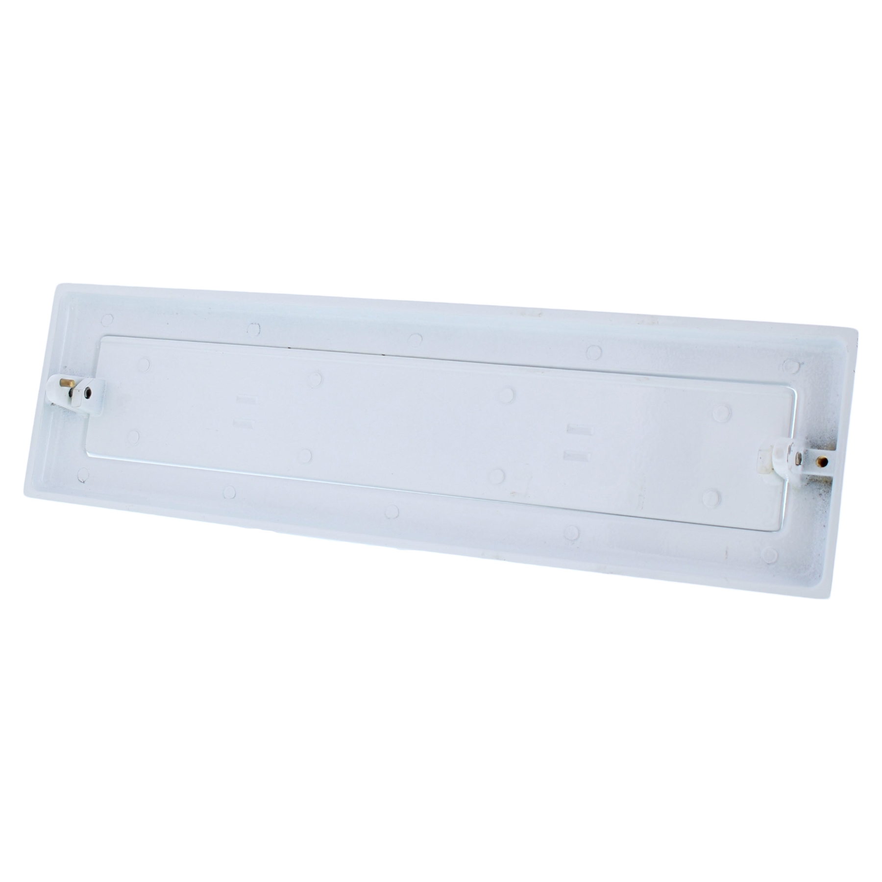 Briefeinwurf Nr. 636 Weiß 318 mm x 85 mm x 10 mm Schraubbar, Leuchte