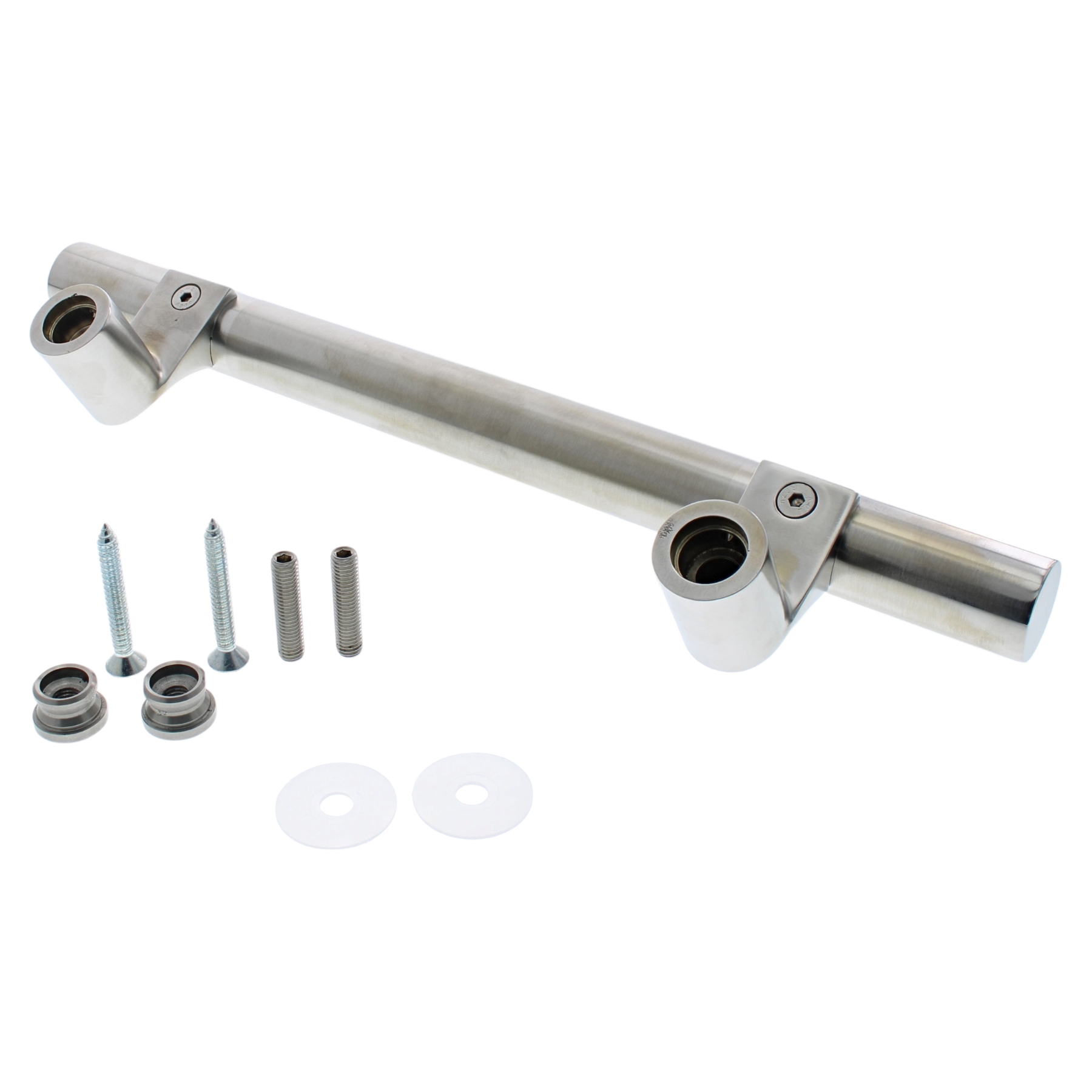 Stoßgriff 3500.250.E niro inkl. Befestigungssystem BA01, Maschine, Schraube