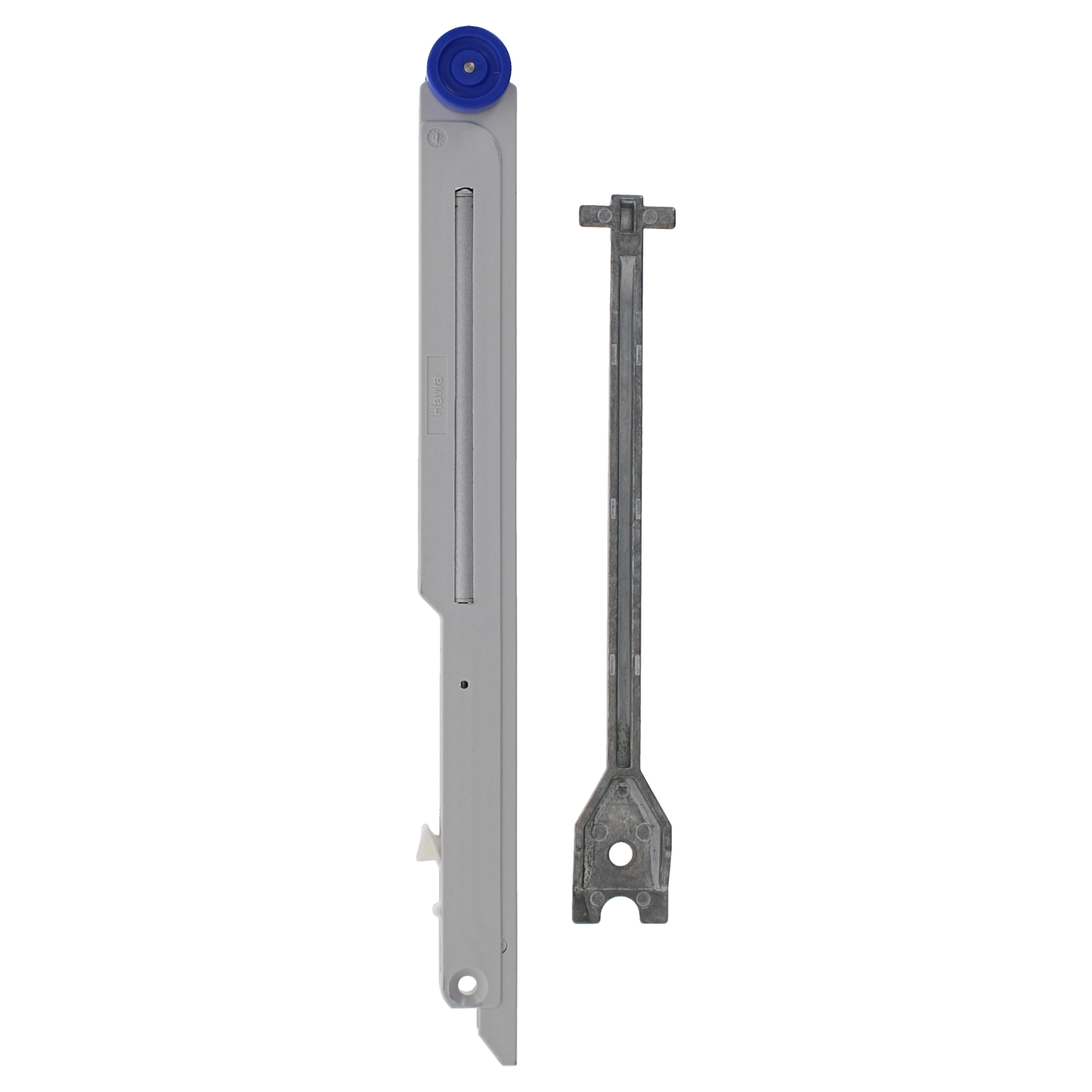 Hawa Garnitur Dämpfung Bau 60, Türdämpfer, Türgewicht 10 – 60Kg, für 1 Tür