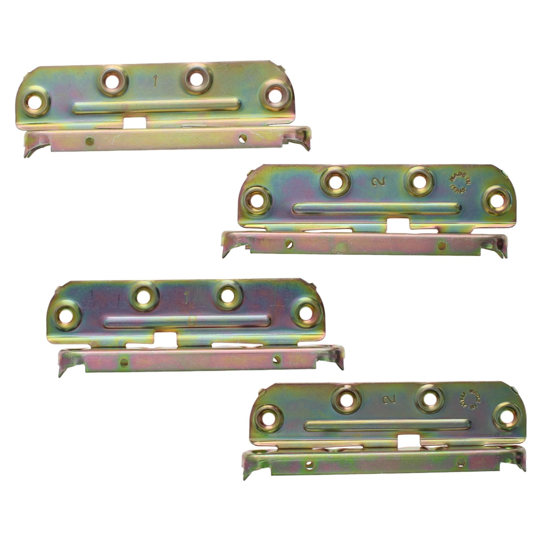 ToniTec Bettbeschlag komplett 130 mm 1 Garnitur, Elektronik, Handy, Telefon