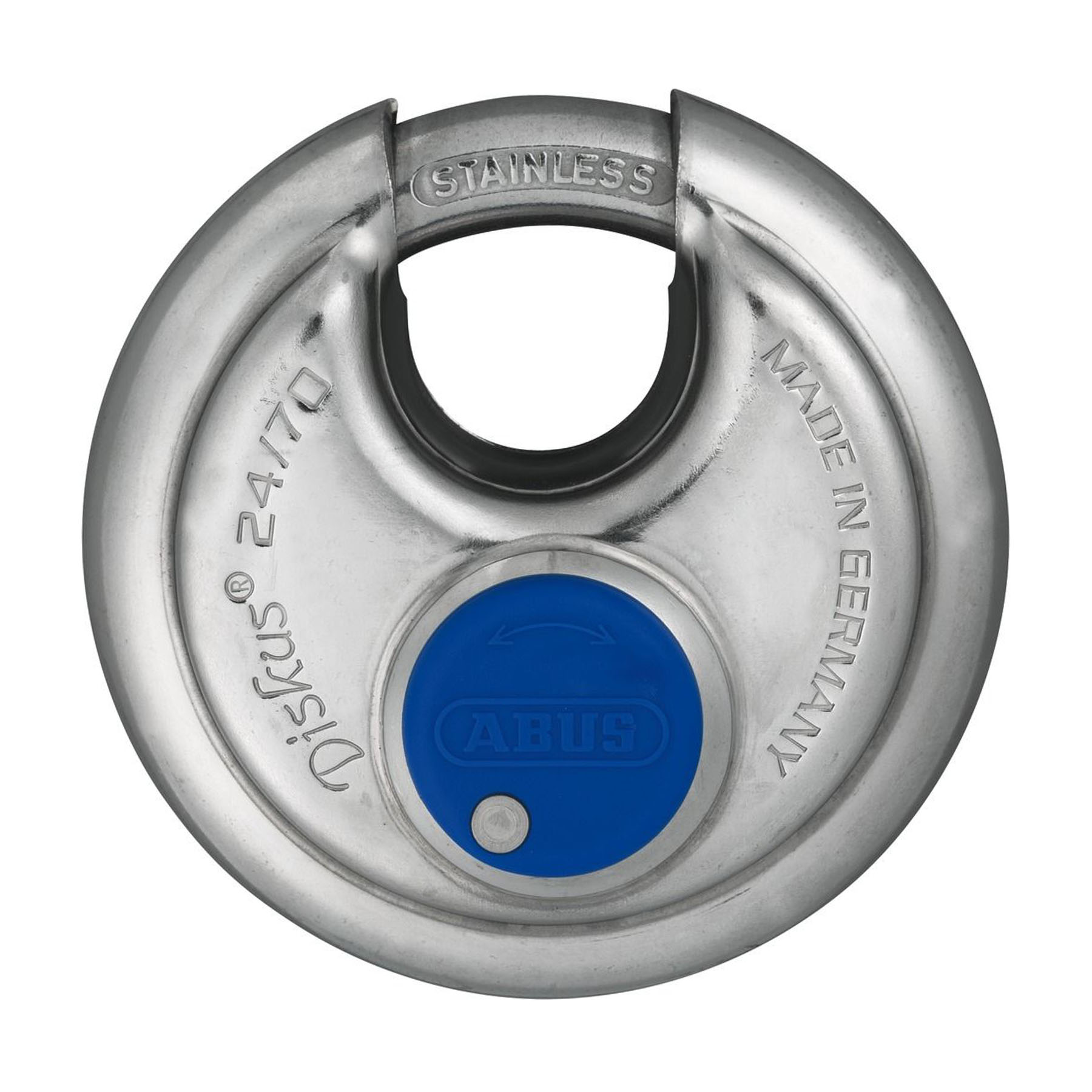 ABUS Diskus Hangschloss 24IB/70 gl nach Code RR00924