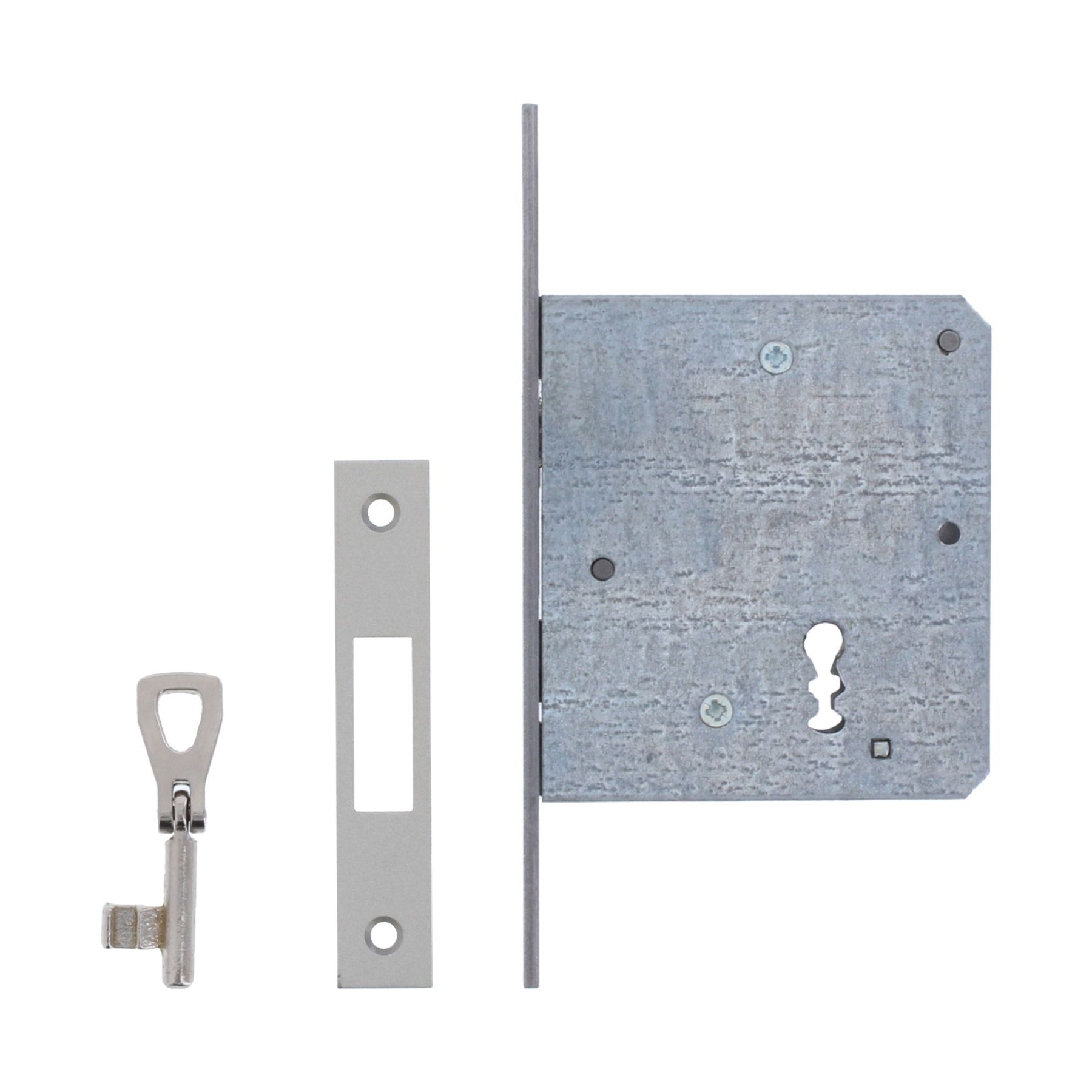 KFV Schiebetürschloss Zirkelriegelschloss SSP 1620-BB Dornmaß 55 mm Stulp 20 mm