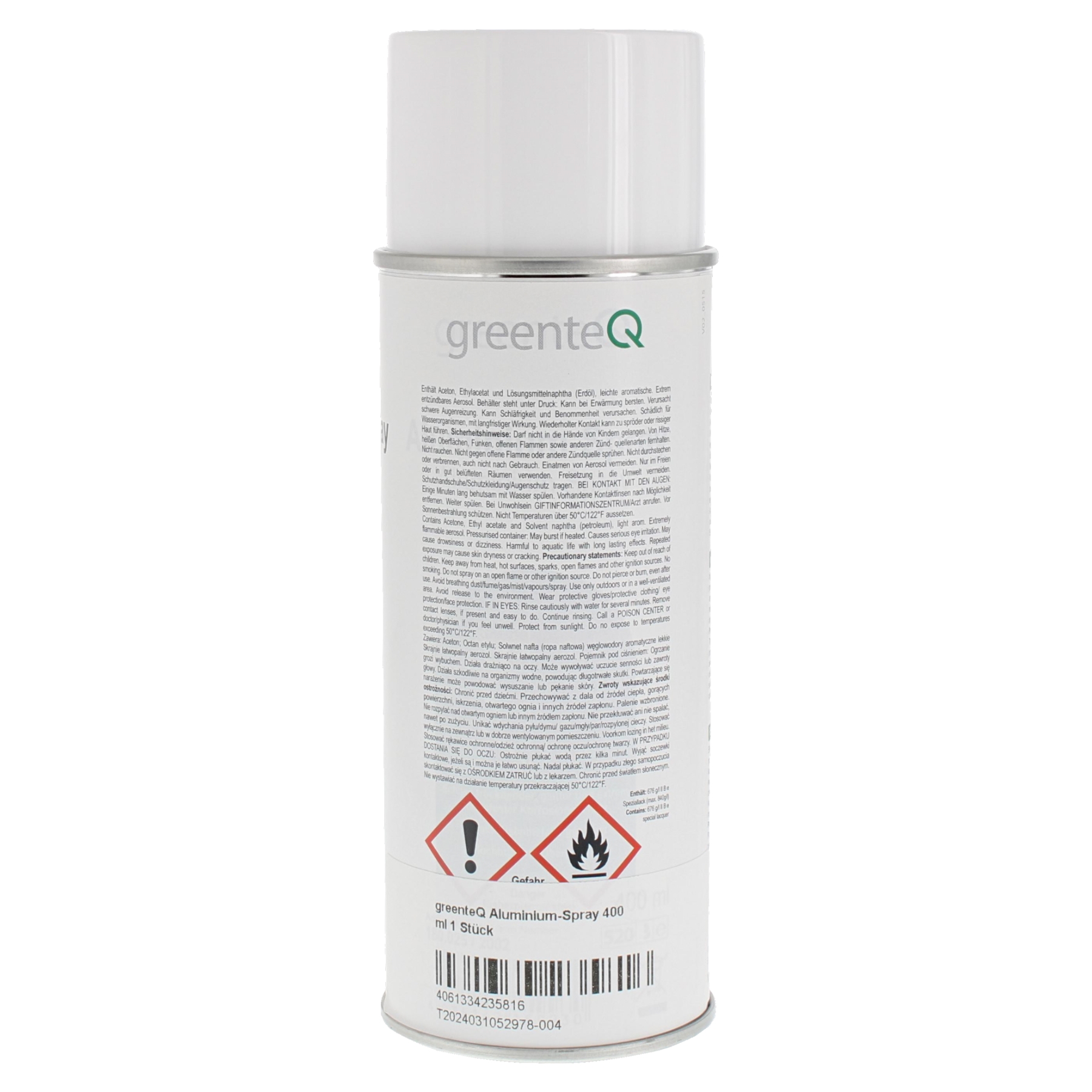 greenteQ Aluminium Spray 1 Dose 400 ml, Kann, Spraydose, Zinn, Kosmetik, Parfüm, Kann, Spraydose, Zinn, Kosmetik, Parfüm, Kann, Spraydose, Zinn, Kosmetik, Parfüm, Kann, Spraydose, Zinn, Kosmetik, Parfüm