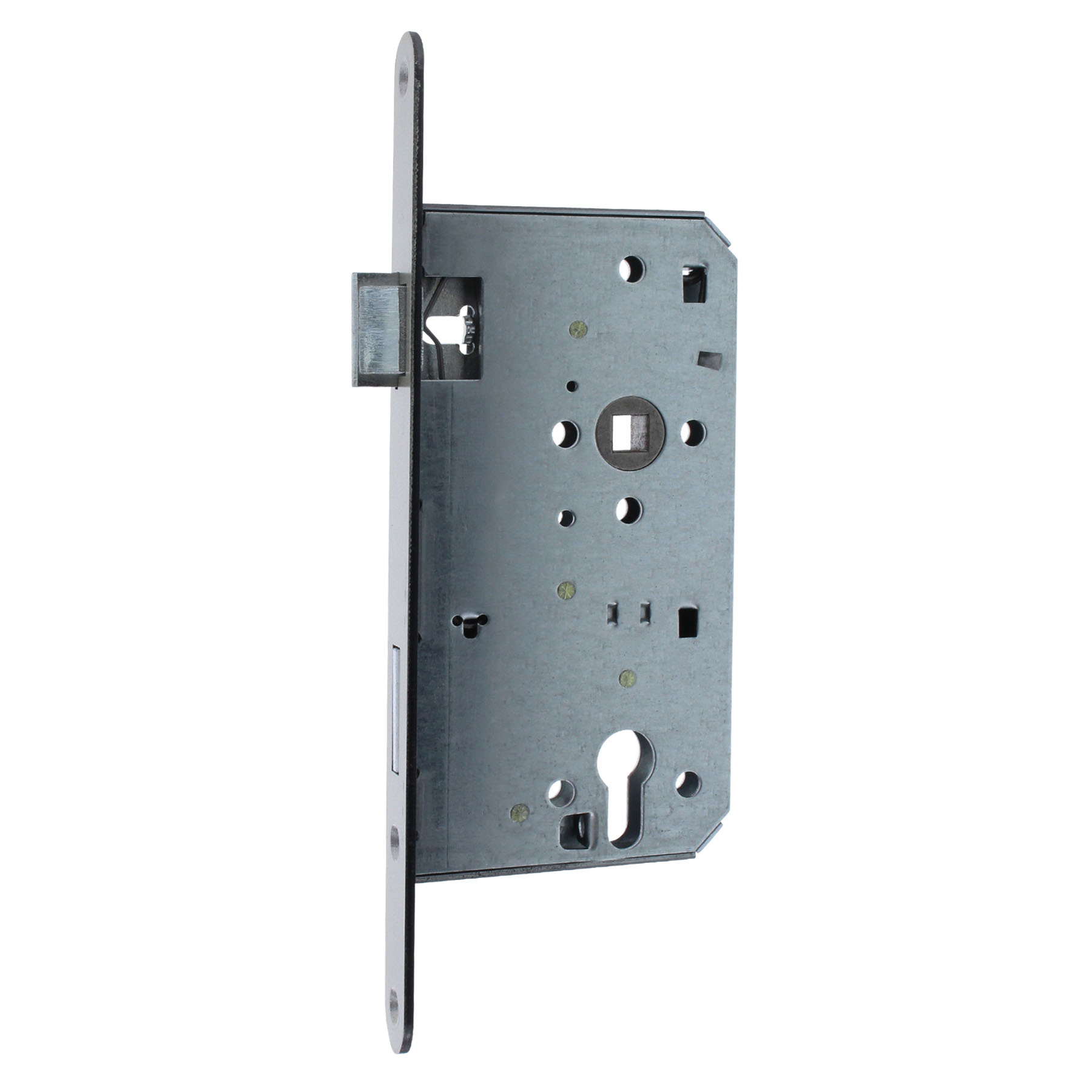 Haustürschloss Einsteckschloss Stumpf 65/92 24mm Stulpbreite abgerundet PZW rechts