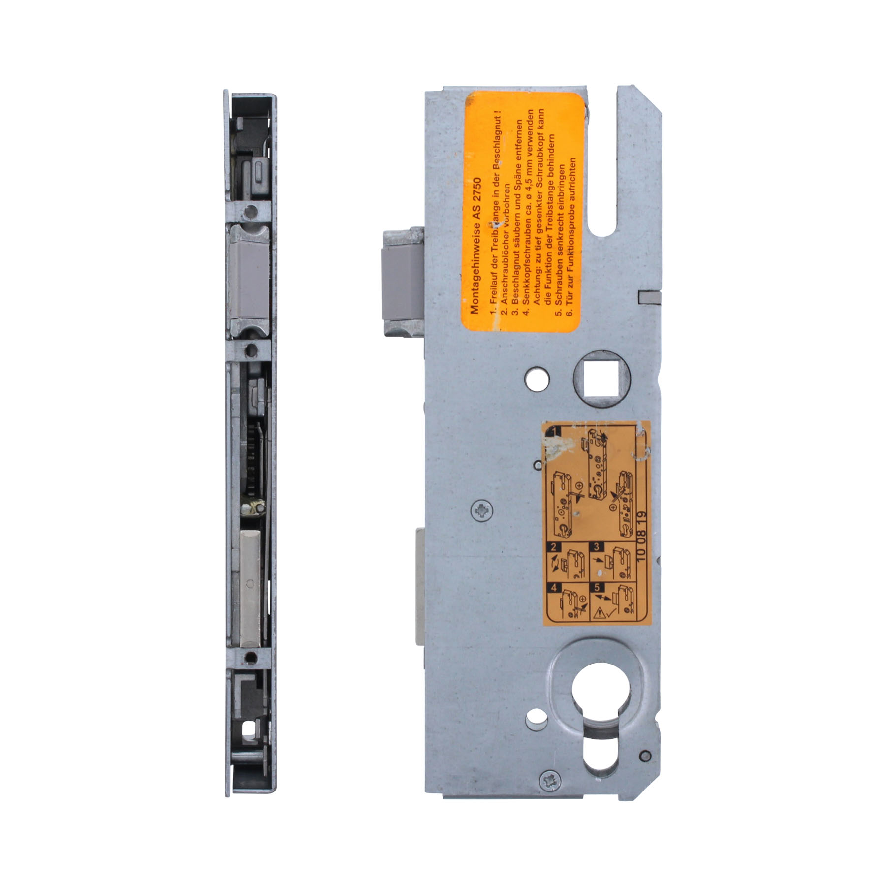 KFV Schlosskasten AS2750 zur Reparatur von Mehrfachverriegelungen für flache Treibstangen 55 mm 92 mm 10 mm, Computerausrüstung, Elektronik, Hardware