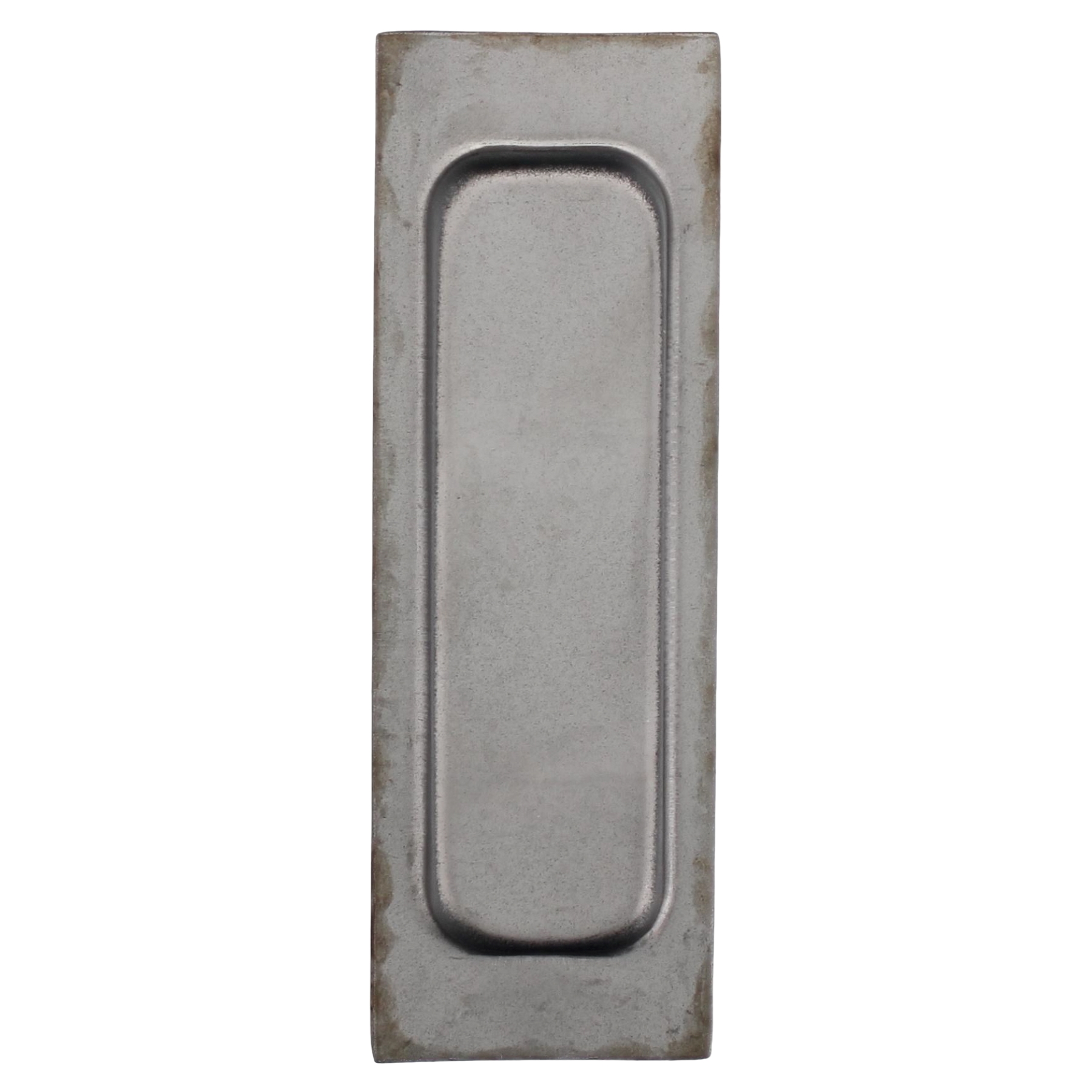 ToniTec® Griffmuschel für Schiebetürsystem "HUBERTUS" rechteckig schwarz matt