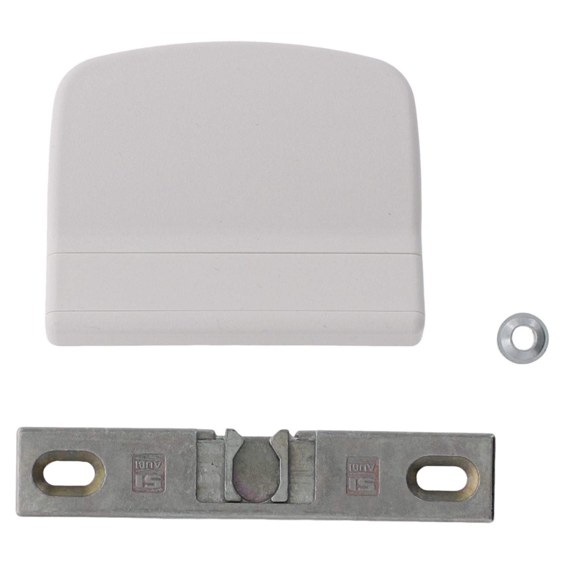 SI SIEGENIA Balkontür Schnäpper A1361 inkl. Hülse und Balkontürgriff, Adapter, Elektronik, Postfach