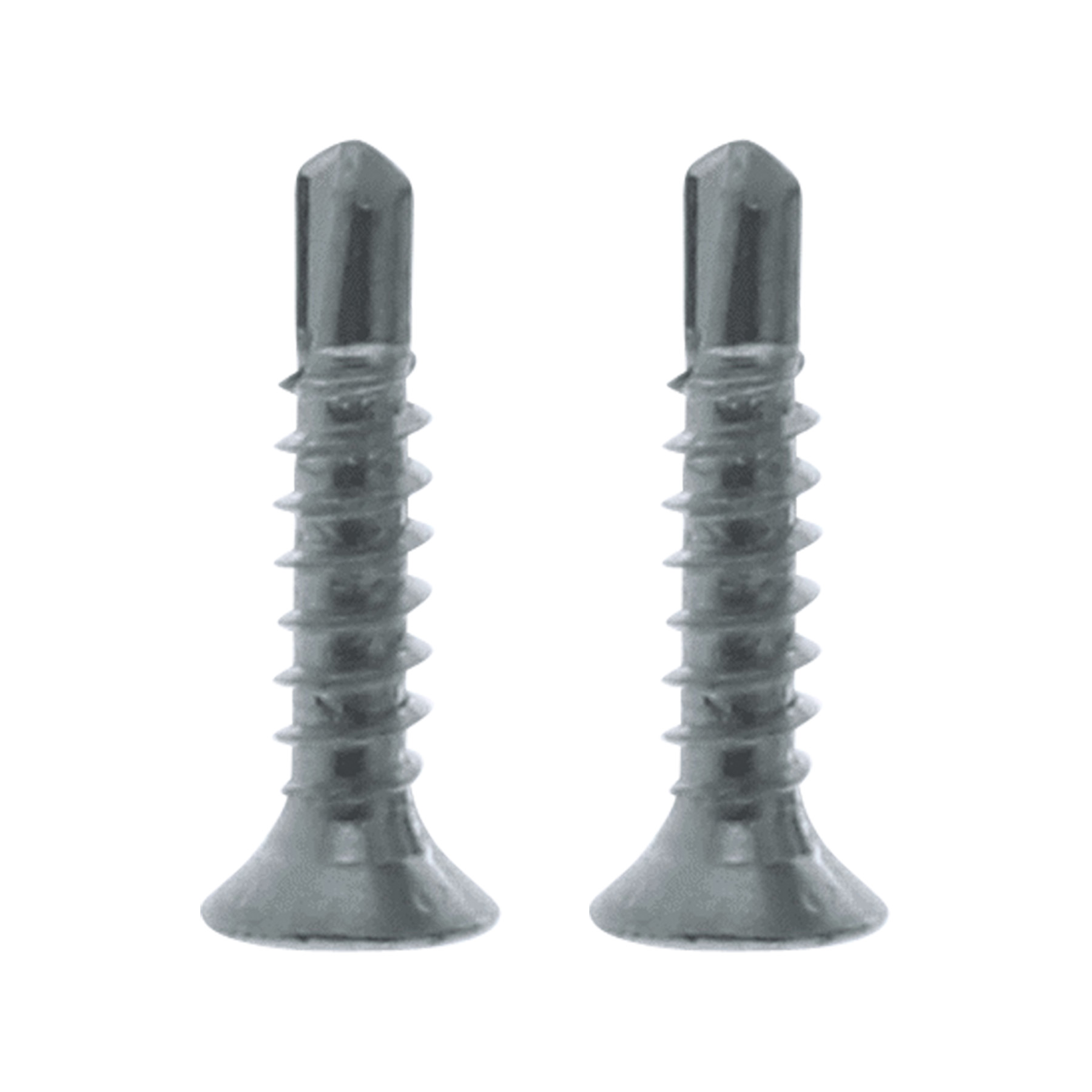 Fensterbauschraube mit Bohrspitze PH Senkkopf silberfarbig 3.9x19 mm, Maschine, Schraube