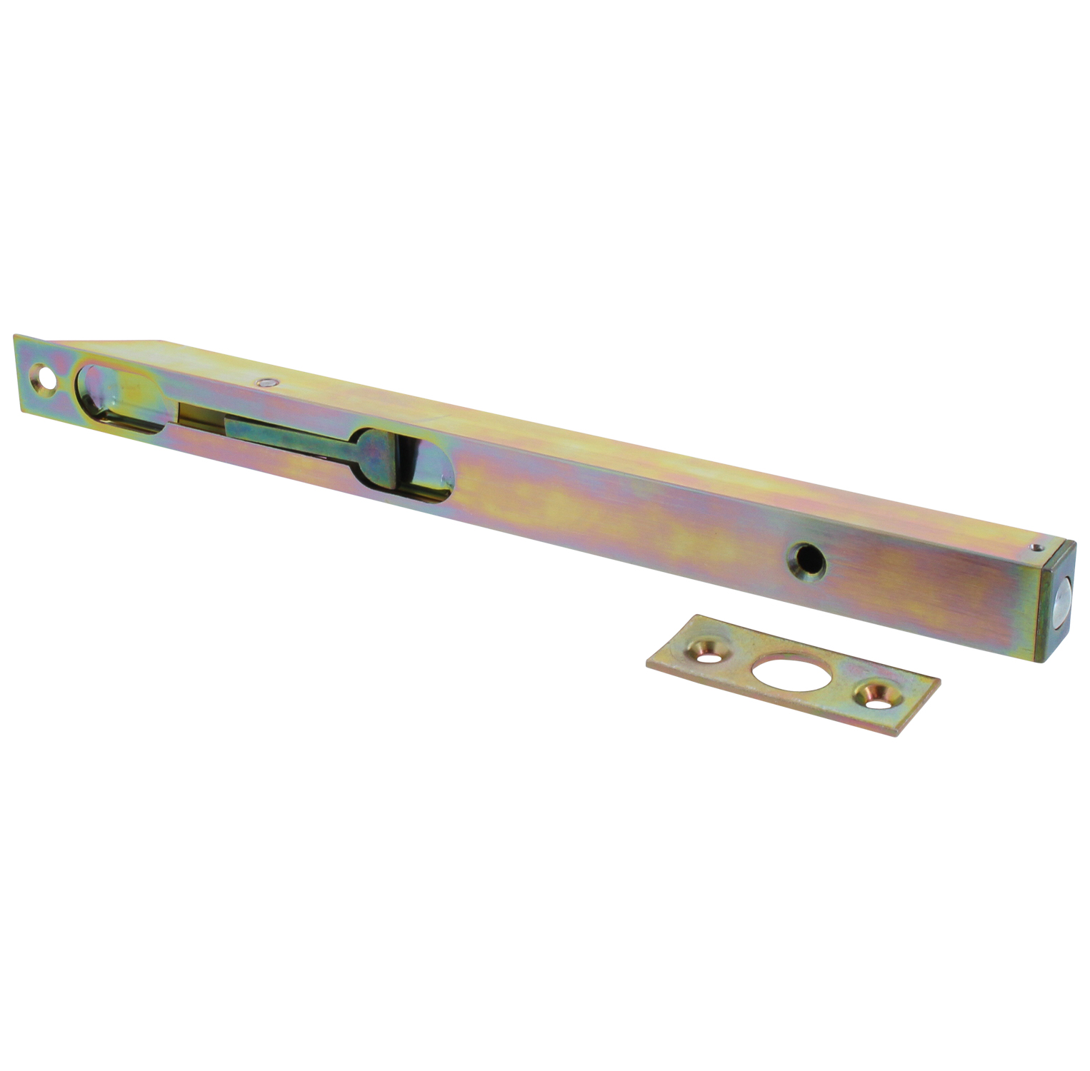 Strenger Kantriegel 438/250 mm mit Schließblech 4381402500