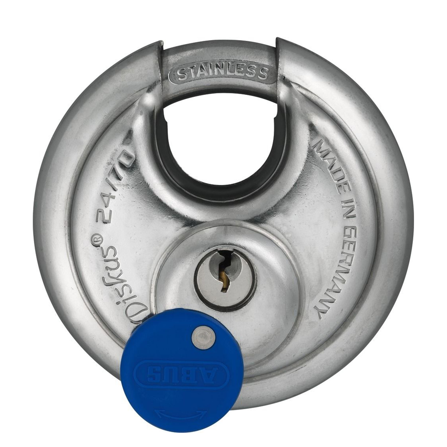 ABUS Diskus Hangschloss 24IB/70 gl nach Code RR00924