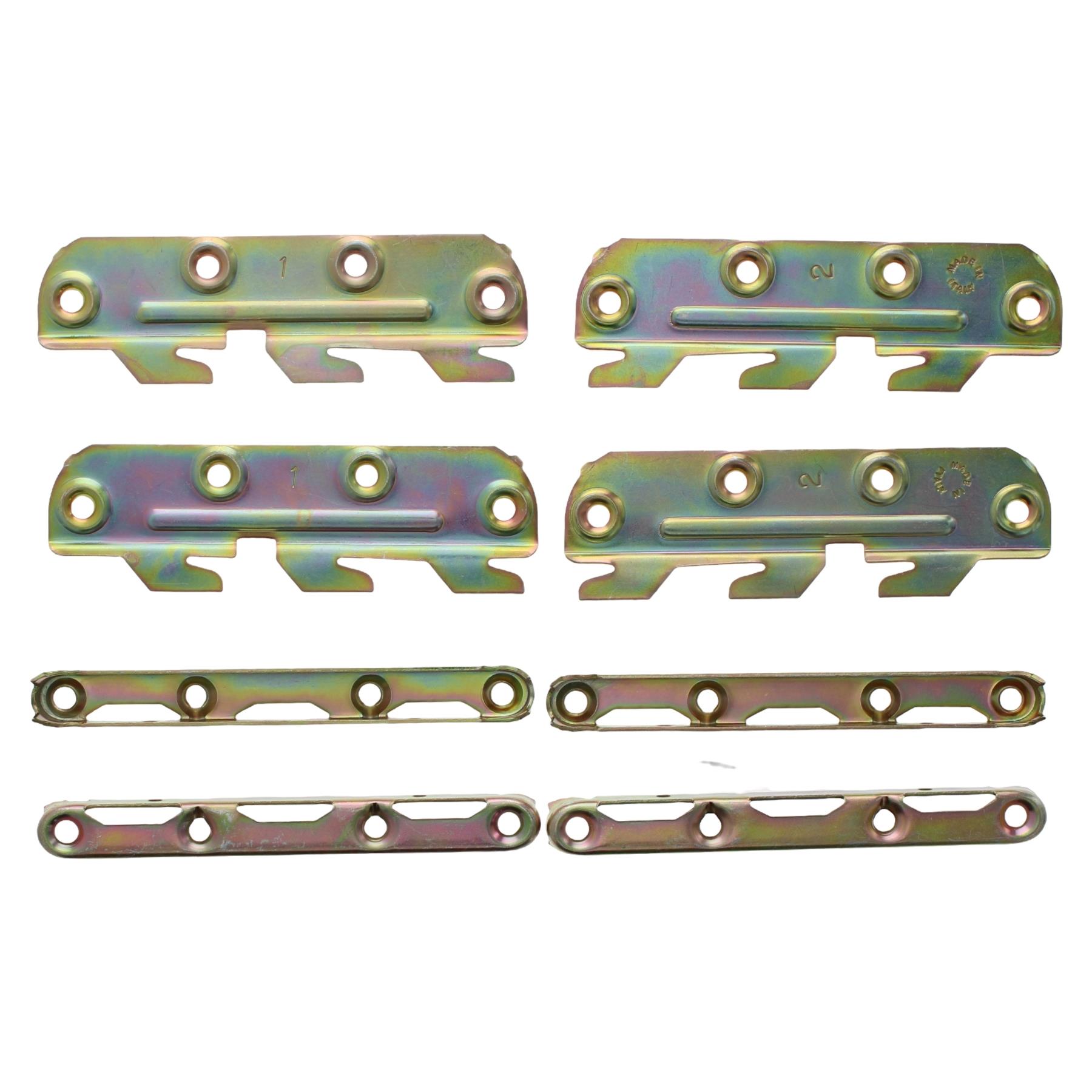 ToniTec Bettbeschlag komplett 130 mm 1 Garnitur