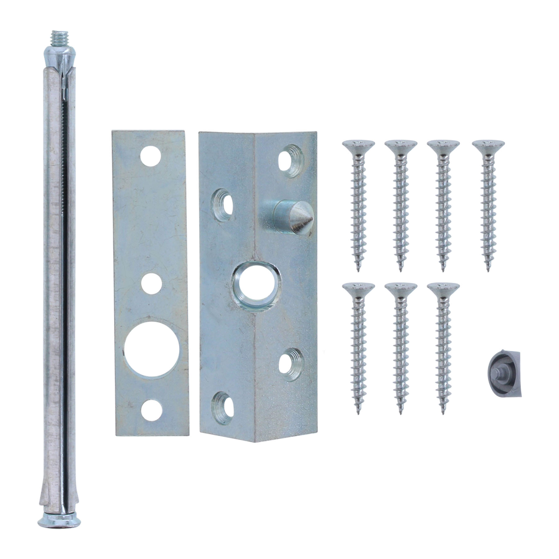 Ikon Bändersicherung ohne Anker mit zwei Zuhaltungen - für Holztüren, Maschine, Schraube, Elektrisches Gerät, Schalter, Maschine, Schraube, Elektrisches Gerät, Schalter