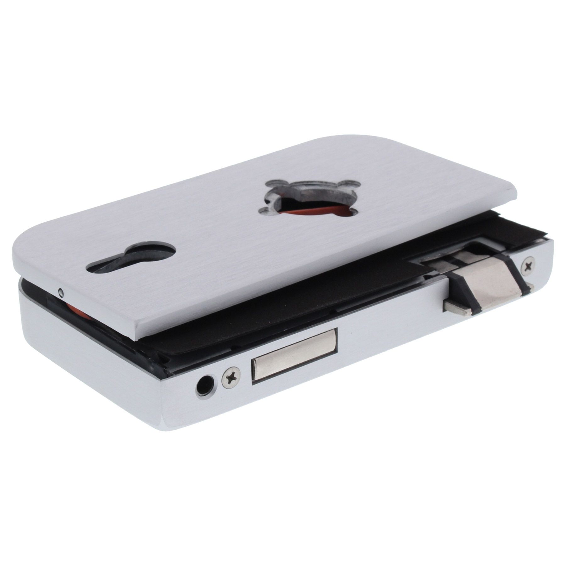 DORMA Glastürschloss Junior Office PZ LM TS 8-10 mm EV1 silber DIN rechts