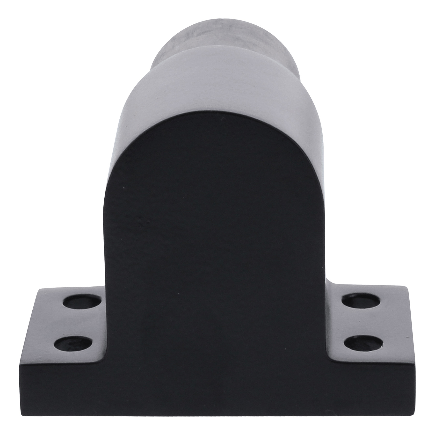 BLACK BEAUTY KWS Türstopper 2024 Türpuffer zum Aufschrauben ohne Haken schwarz (RAL 9005), Gerät, Klammer, Werkzeug, Gerät, Klammer, Werkzeug