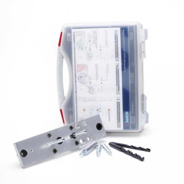 [B-WARE] OUTLET HOPPE Bohrlehre Bohrschablone für Schutzgarnituren, Rosetten 1935191