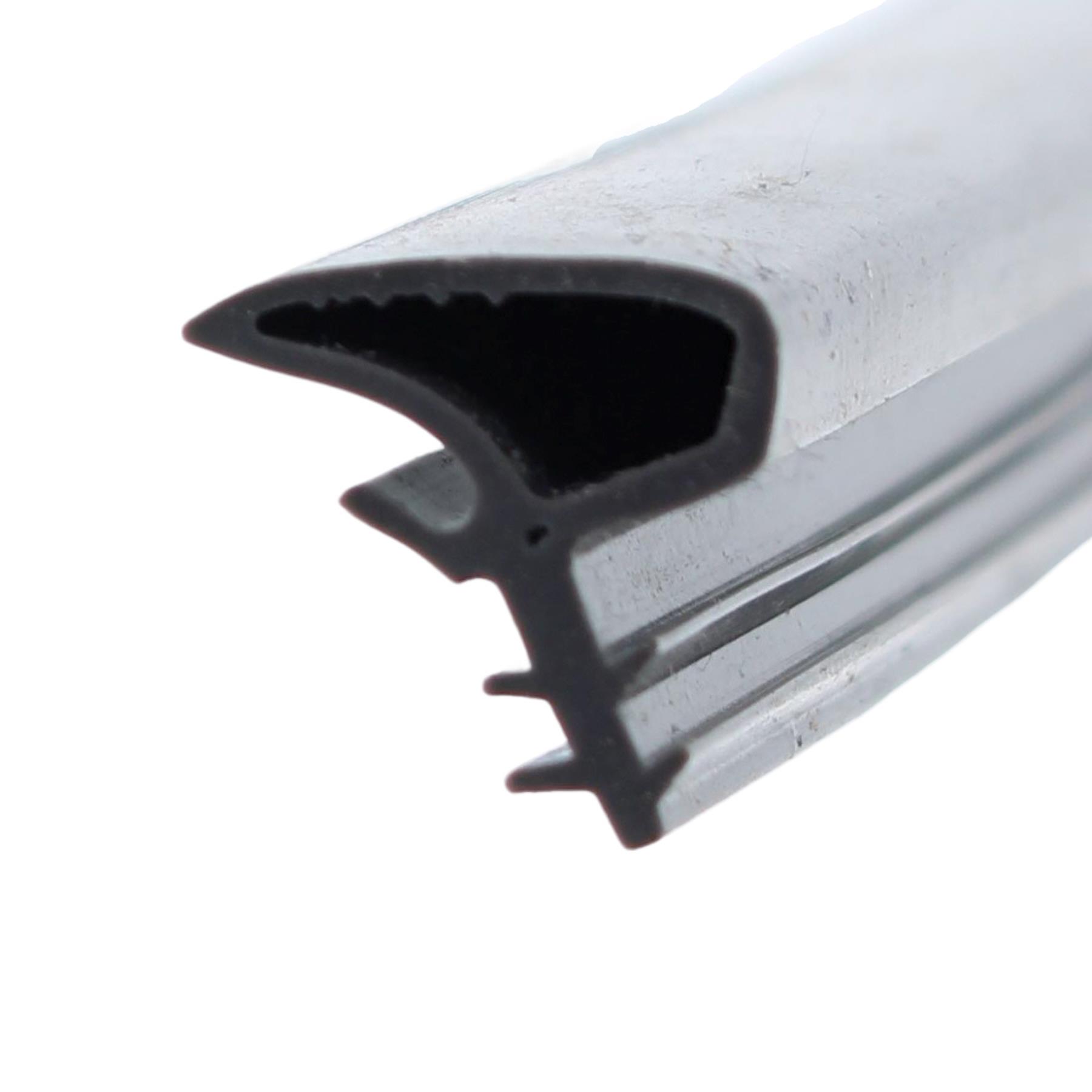 ToniTec® Schiebetürdichtung Dichtprofil DS 7440 Graphitgrau 25m DS7440GR, Aluminium