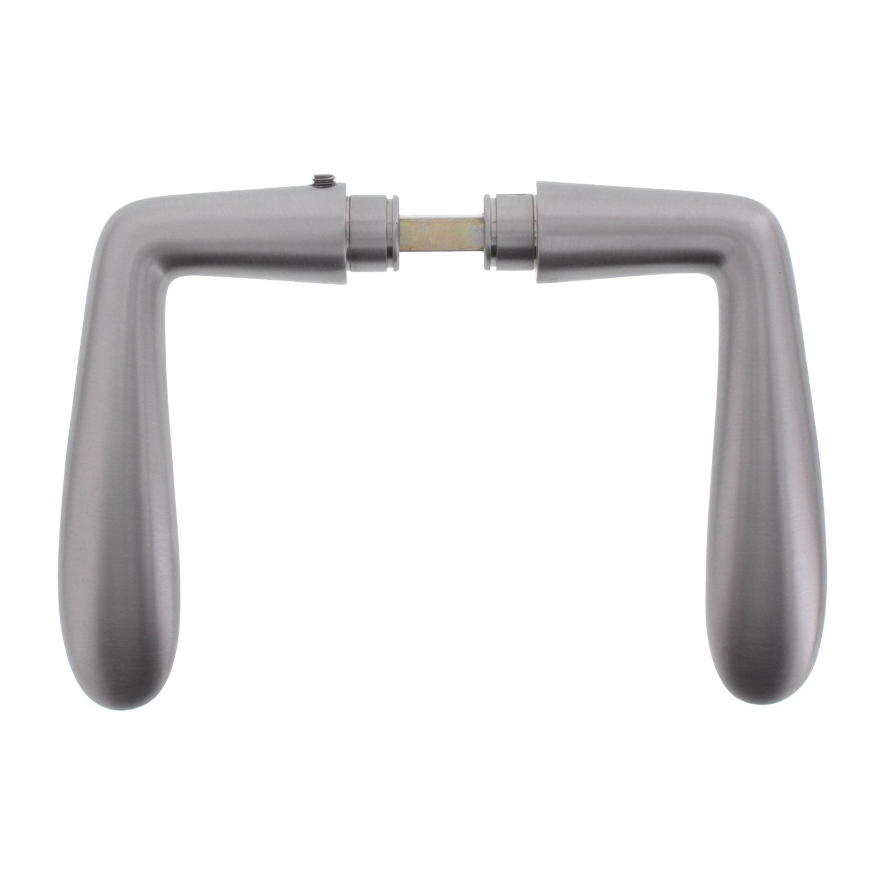 FSB Türdrückerpaar 1027/ 8 mm Edelstahl fein matt, Griff, Sinken, Waschbeckenhahn, Fön, Elektrisches Gerät