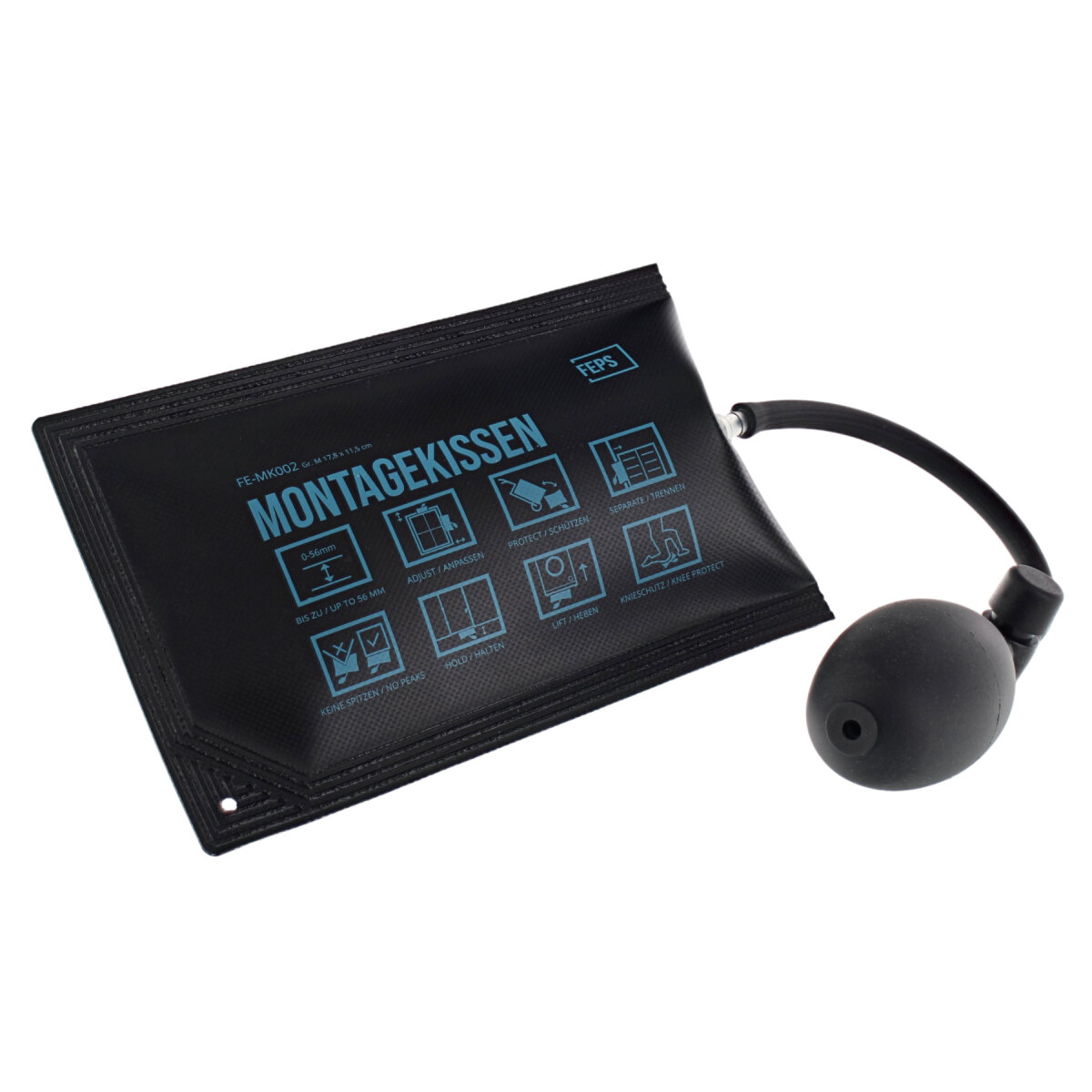 FEPS Montagekissen Luftkissen 178x115 mm Pumpkissen zur Tür-und Fenstermontage, Elektrisches Gerät, Mikrophon, Elektronik, Handtasche, Computerausrüstung