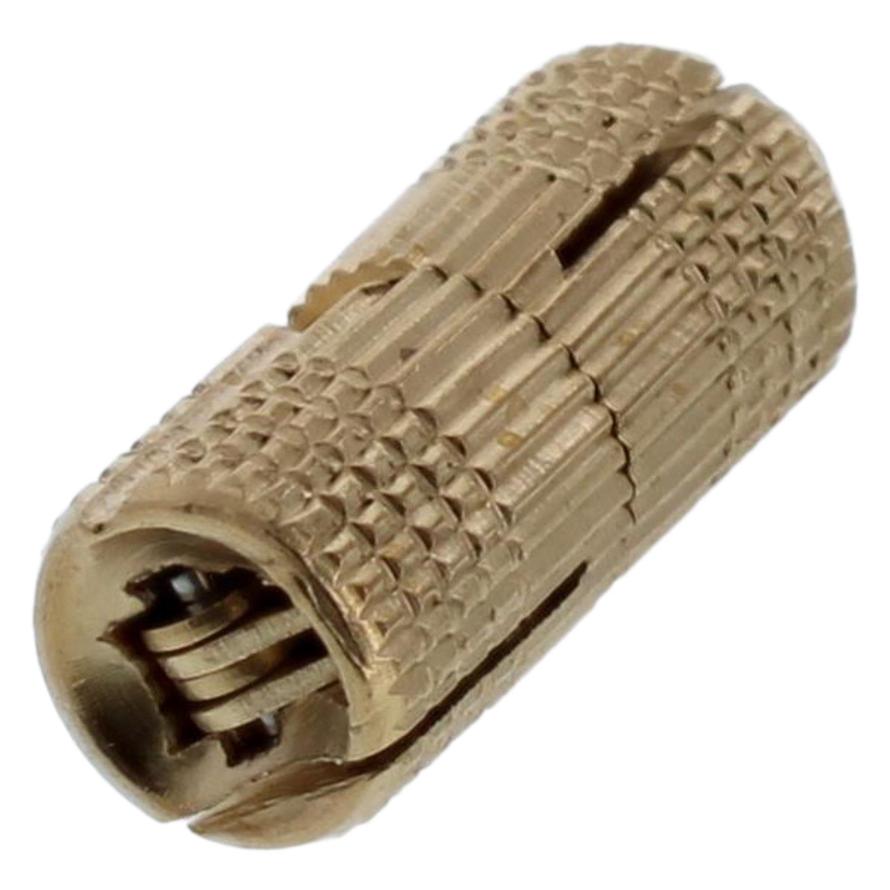 4x ToniTec Einbohrscharnier unsichtbar Exakt Zylinder Scharnier Möbelband messing 10 mm, Adapter, Elektronik