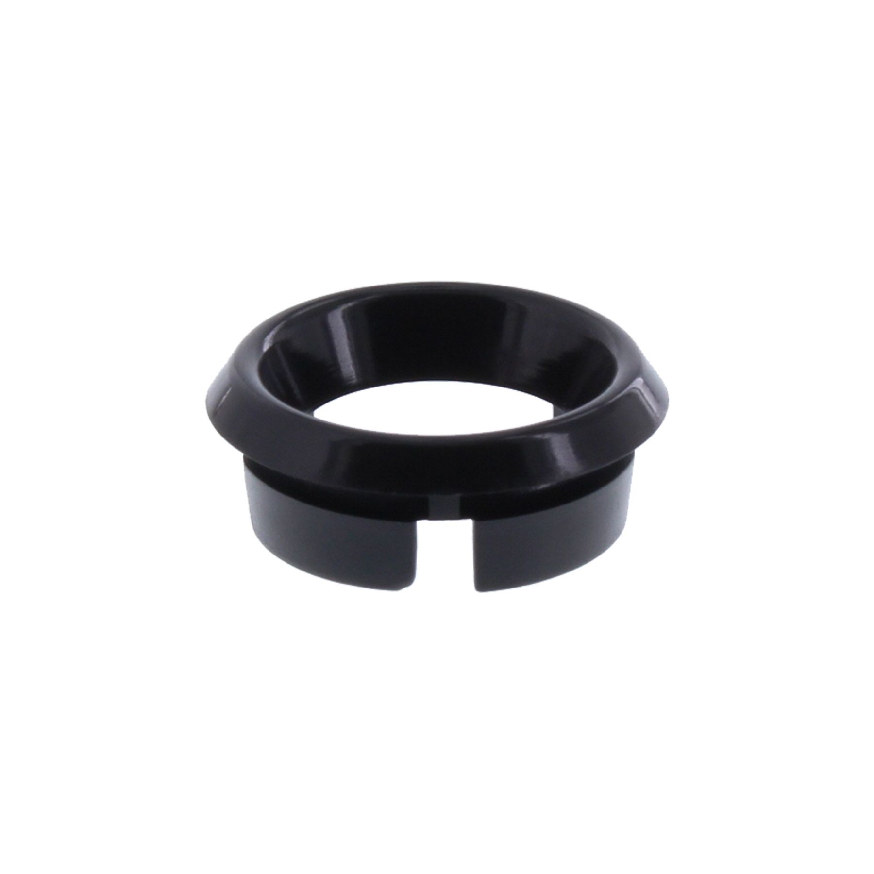 Schüco Profilzylinderrosette rund schwarz 208761