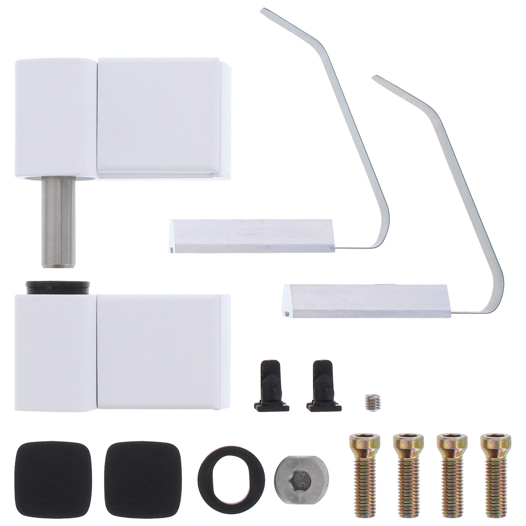 Dr. Hahn Türband 60AT A711 20/84 2-teilig mit Befestigungsplatte RAL 9016 A71160001, Maschine, Schraube, Adapter, Elektronik