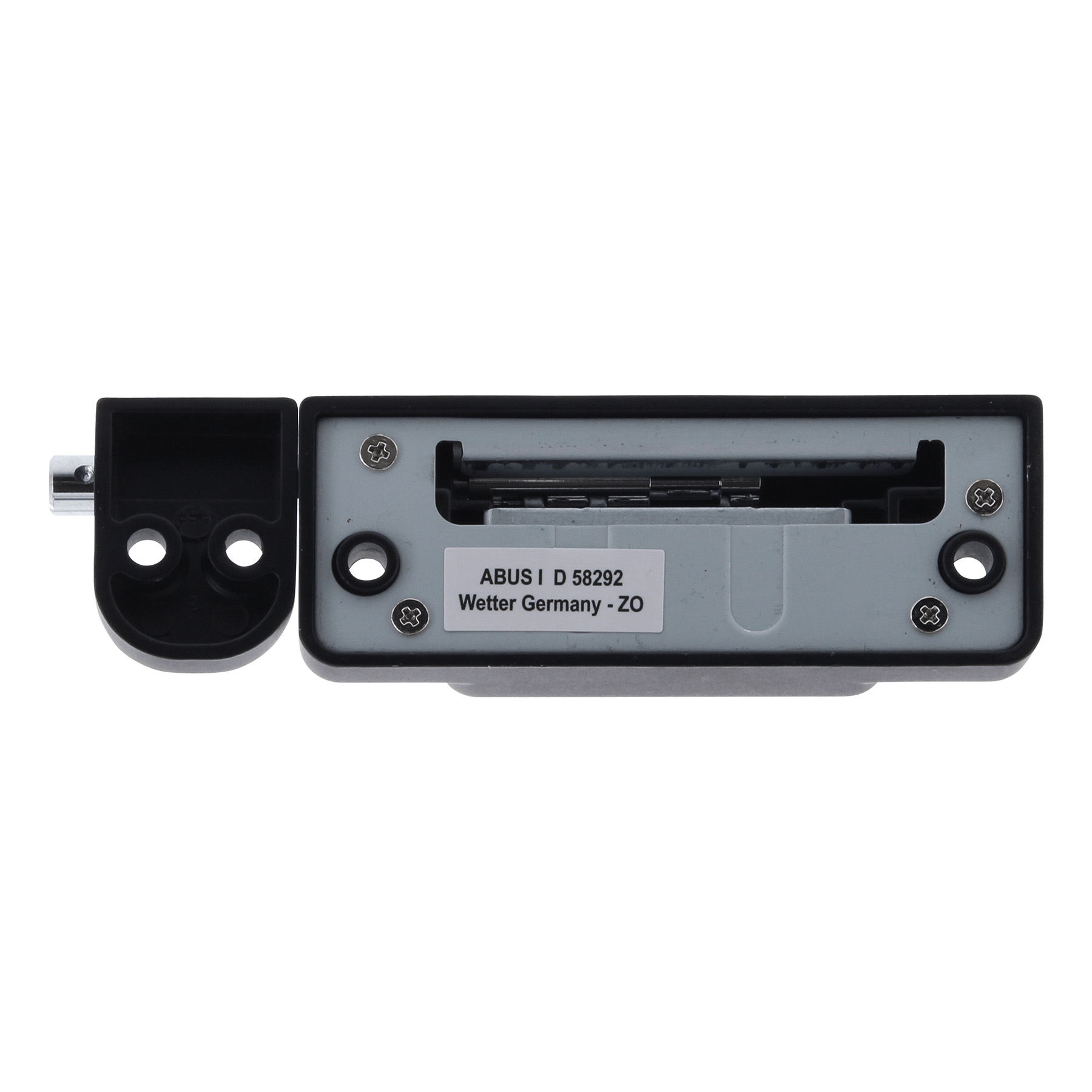 ABUS Sicherheitsriegel mit Zahlenkombination 322/112 schwarz CL/DFNLI, Adapter, Elektronik