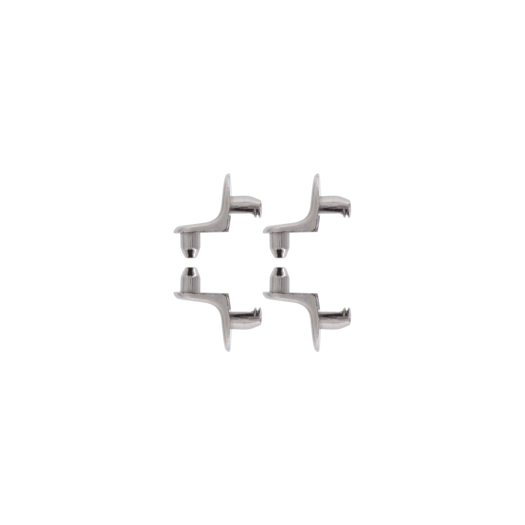 ToniTec® Bodenträger FIX zum Einstecken, mit Rausfallsicherung, Set mit 4 Stück, Vogel, Fliegend, Sinken, Waschbeckenhahn, Griff, Vogel, Fliegend, Sinken, Waschbeckenhahn, Griff