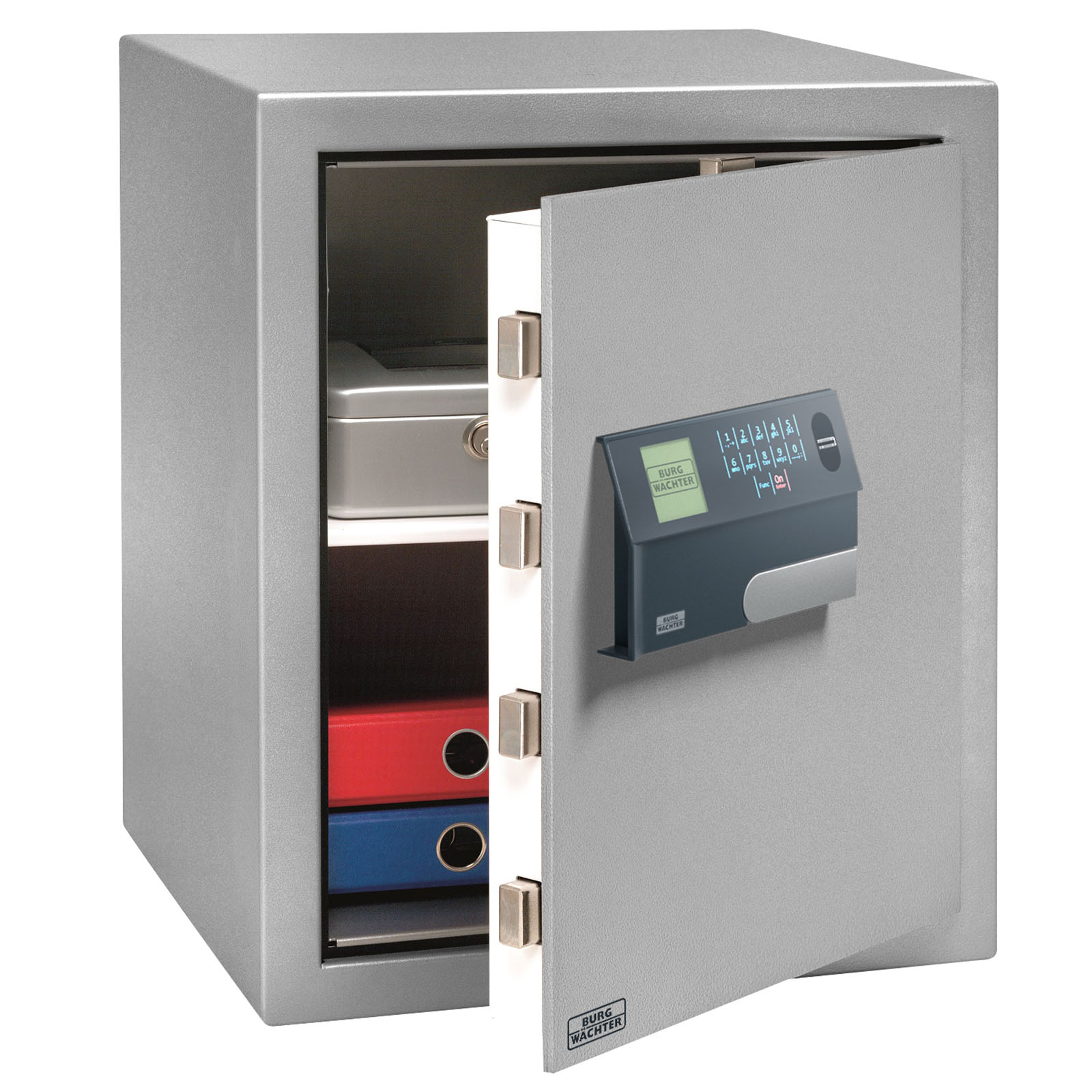 BURG-WÄCHTER Wertschutzschrank Karat MT 660 E FP elektronisch Fingerprint, Sicher, Postfach