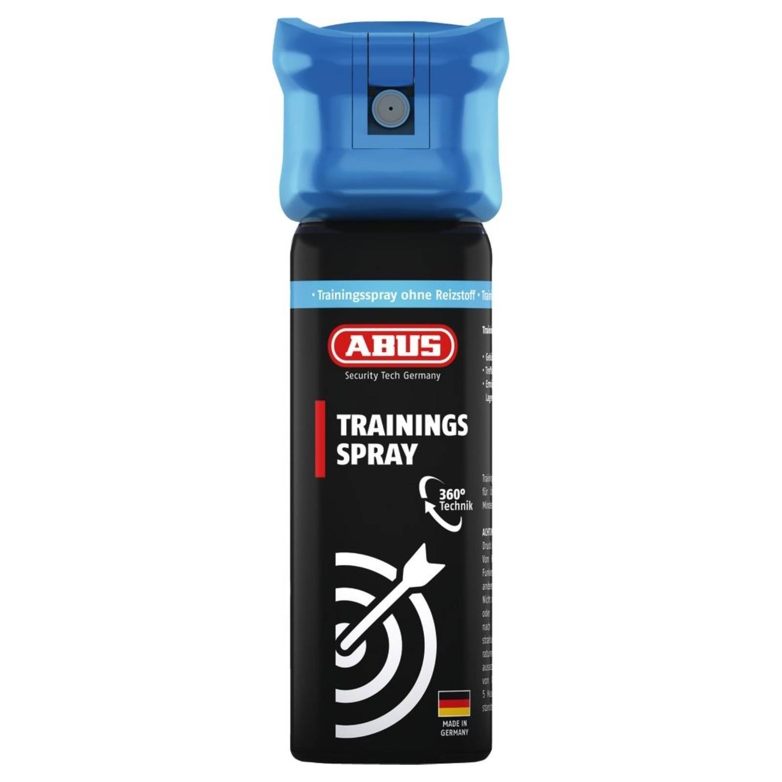 ABUS Trainingsspray mit 360° Technik, Zinn