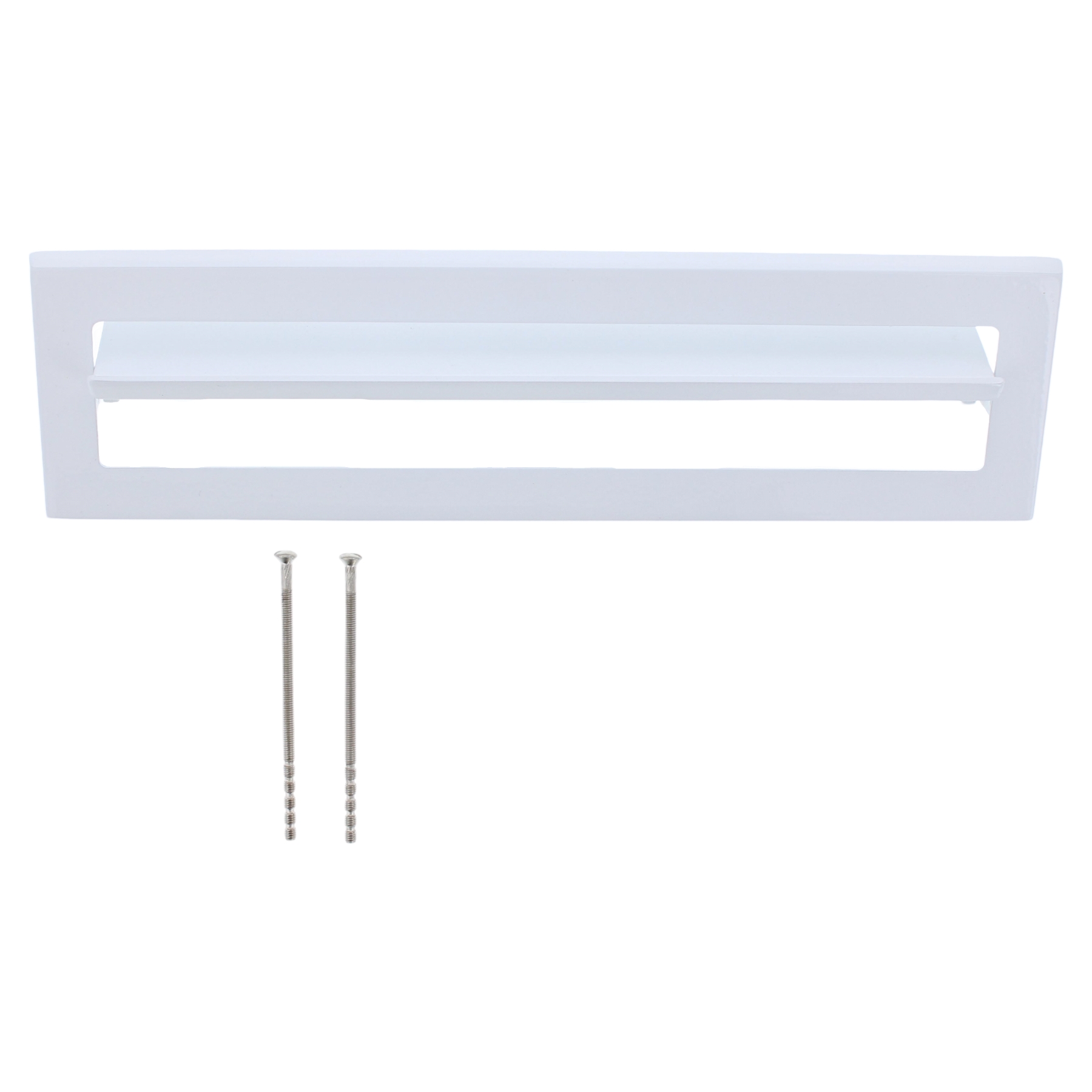 Briefeinwurf Nr. 636 Weiß 318 mm x 85 mm x 10 mm Schraubbar, Postfach